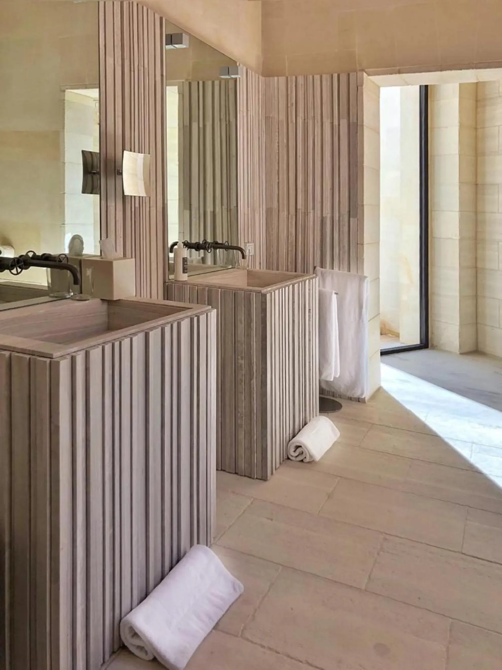 Bathroom in La Fiermontina - luxury home hotel