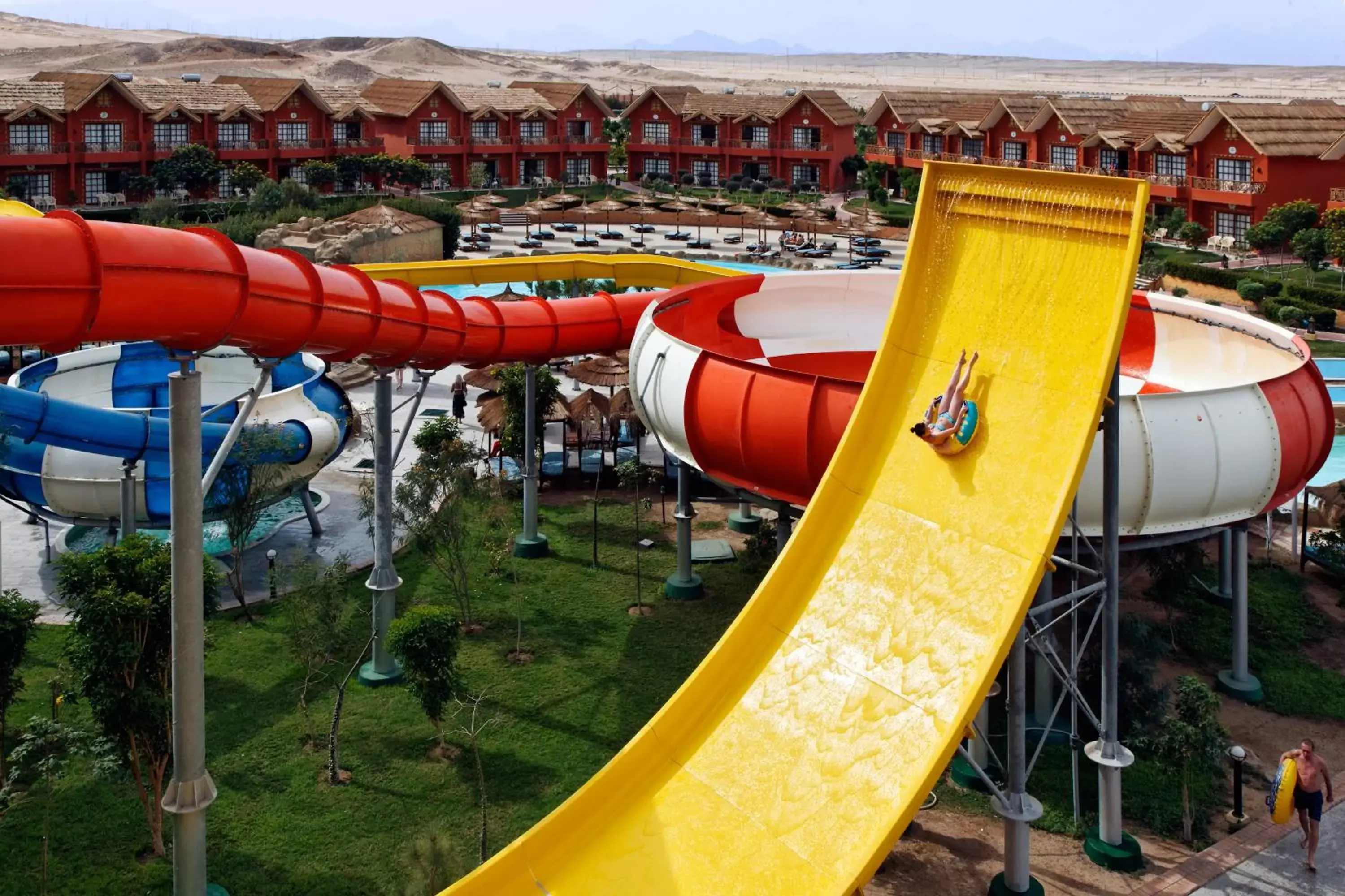 Aqua park, Children's Play Area in Pickalbatros Jungle Aqua Park - Neverland Hurghada