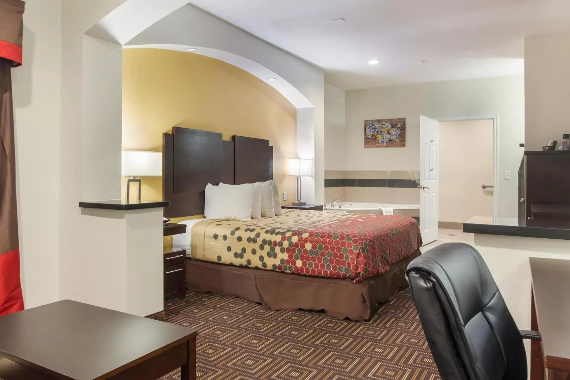 Bed in Scottish Inns & Suites Spring - Houston North
