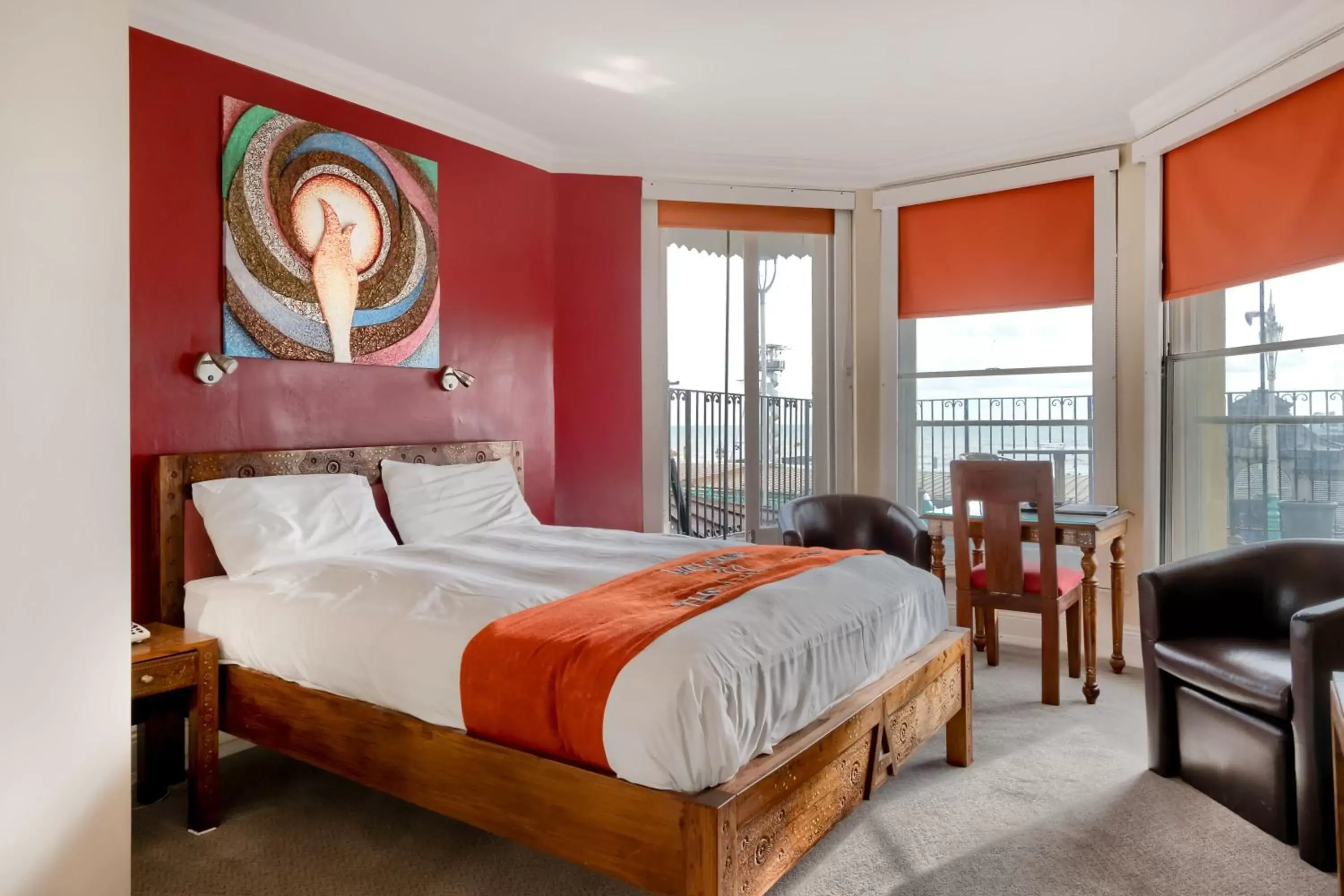 Bedroom in Amsterdam Hotel Brighton Seafront