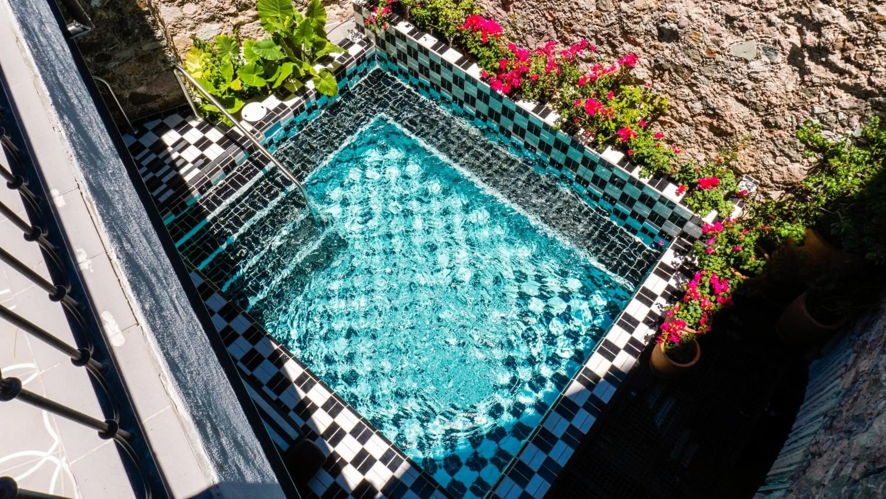 Swimming pool, Pool View in Hotel Abadia Tradicional