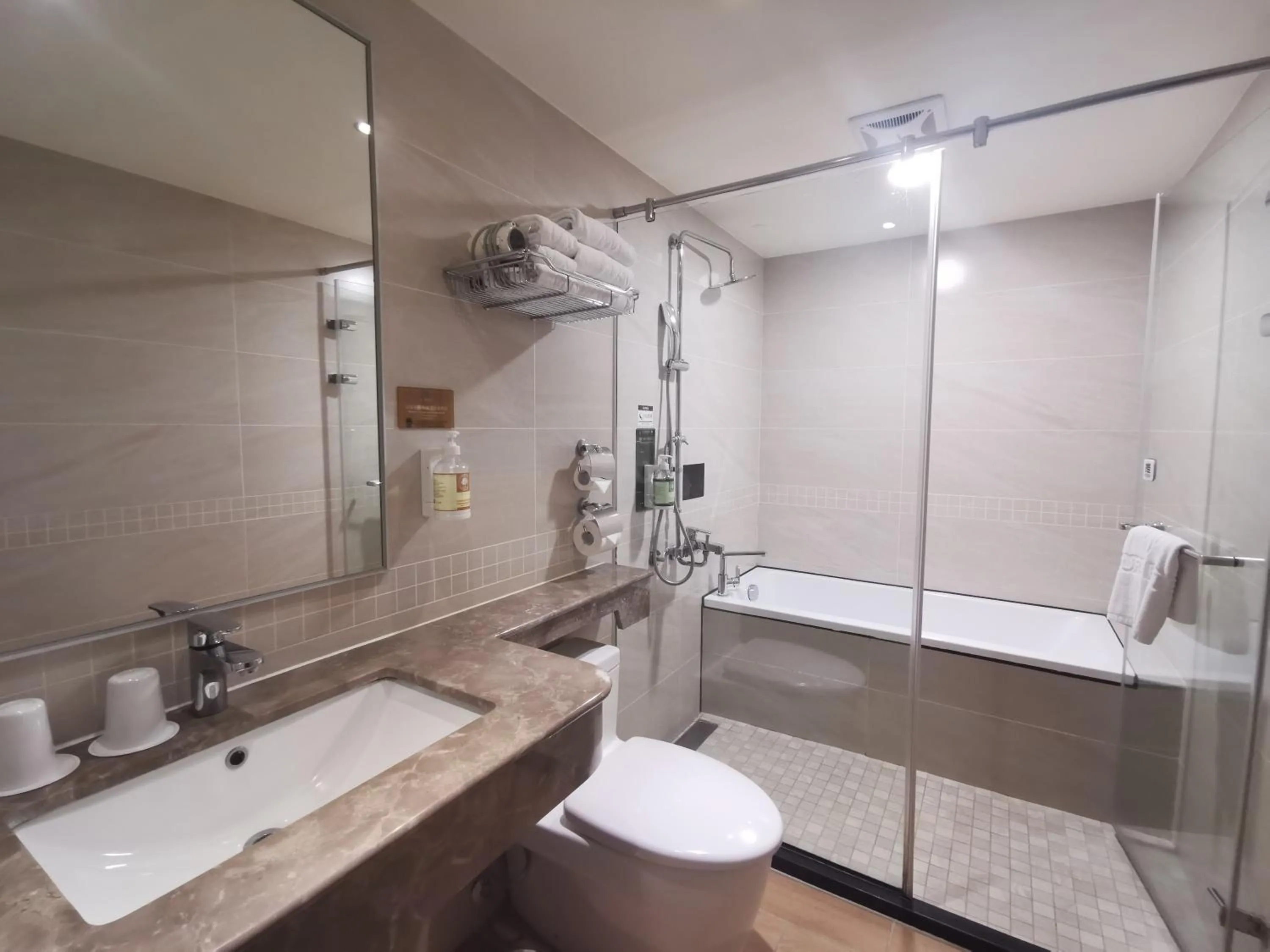 Bathroom in Azure Hotel