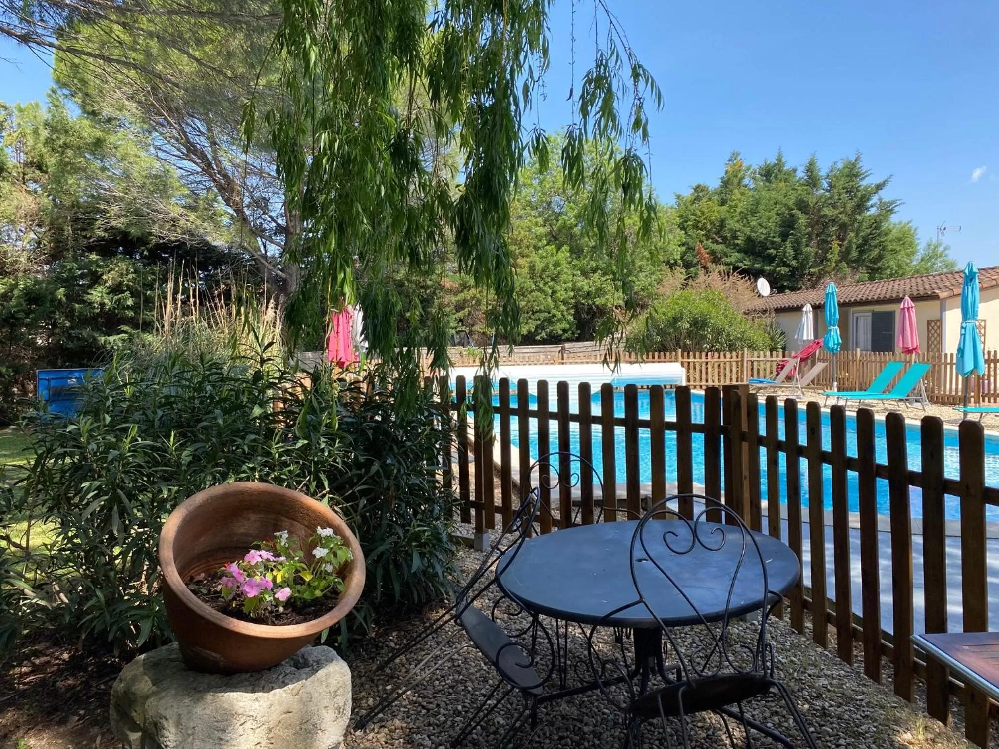 Garden in Hostellerie De La Source