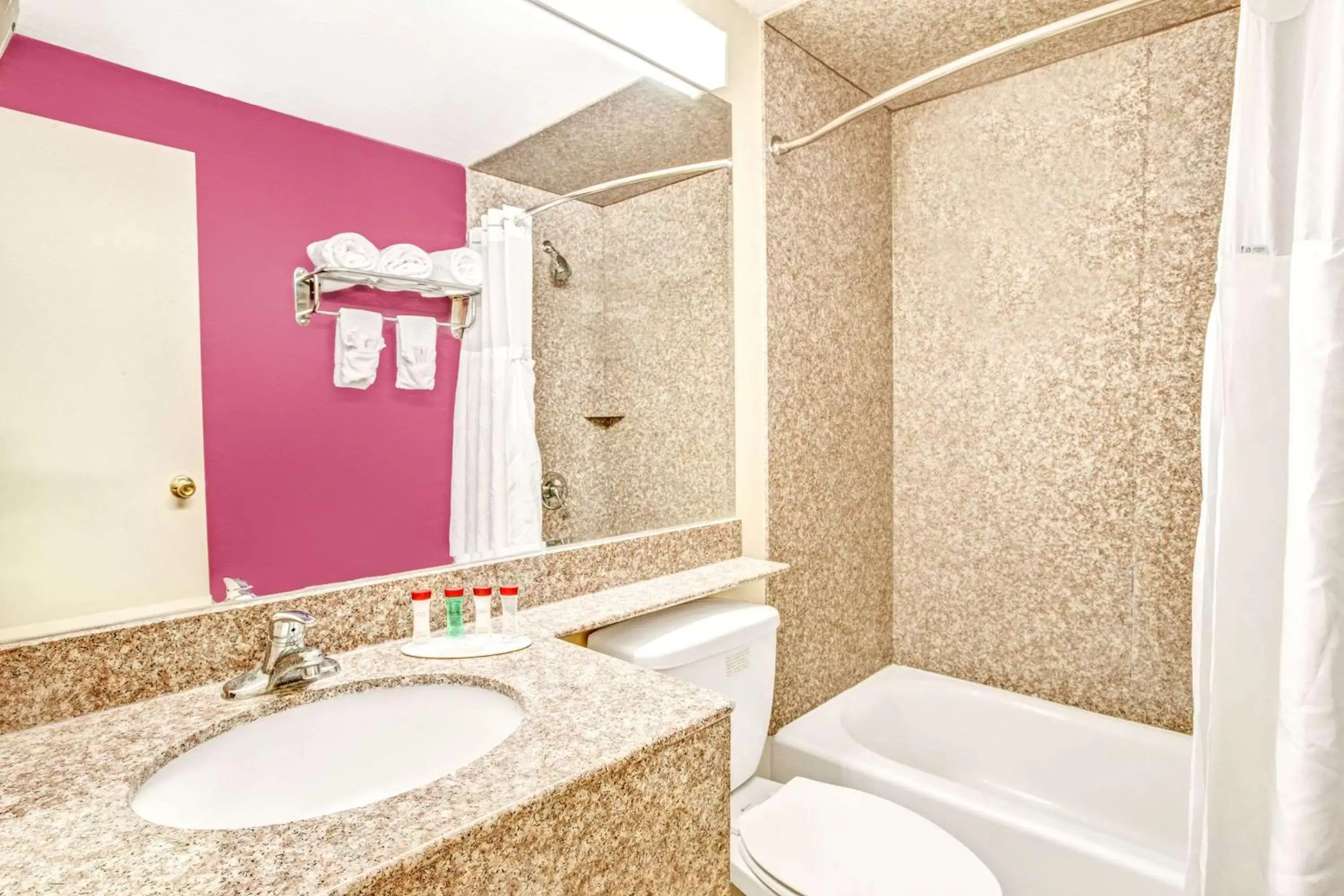 Bathroom in Ramada by Wyndham Rockaway