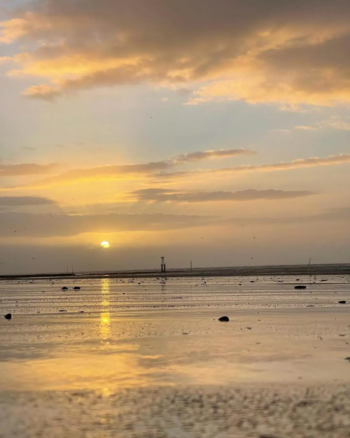 Beach, Sunrise/Sunset in TOWNHOUSE TROUVILLE - Appart'Hotel & Studios