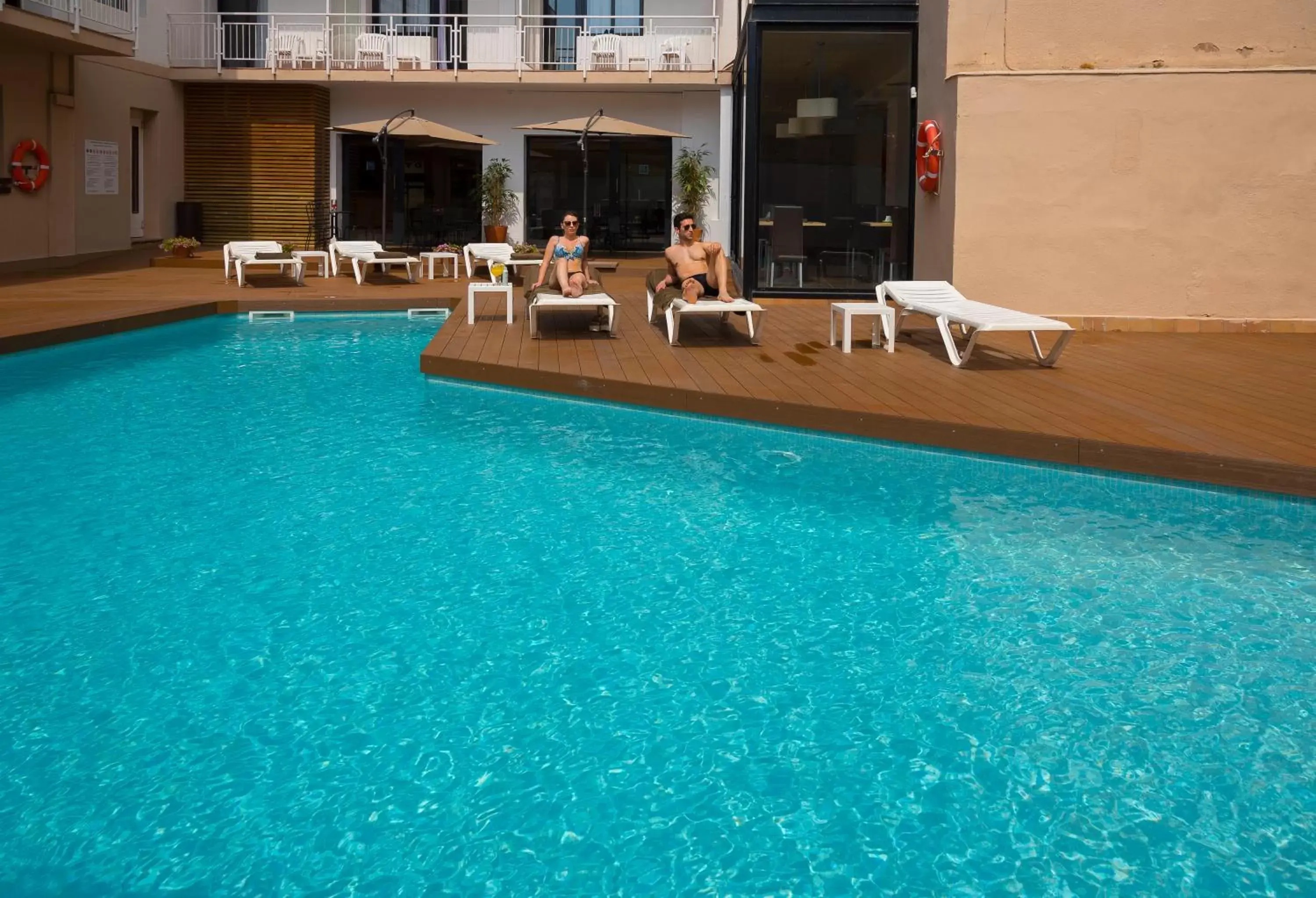 Swimming Pool in Hotel Lauria