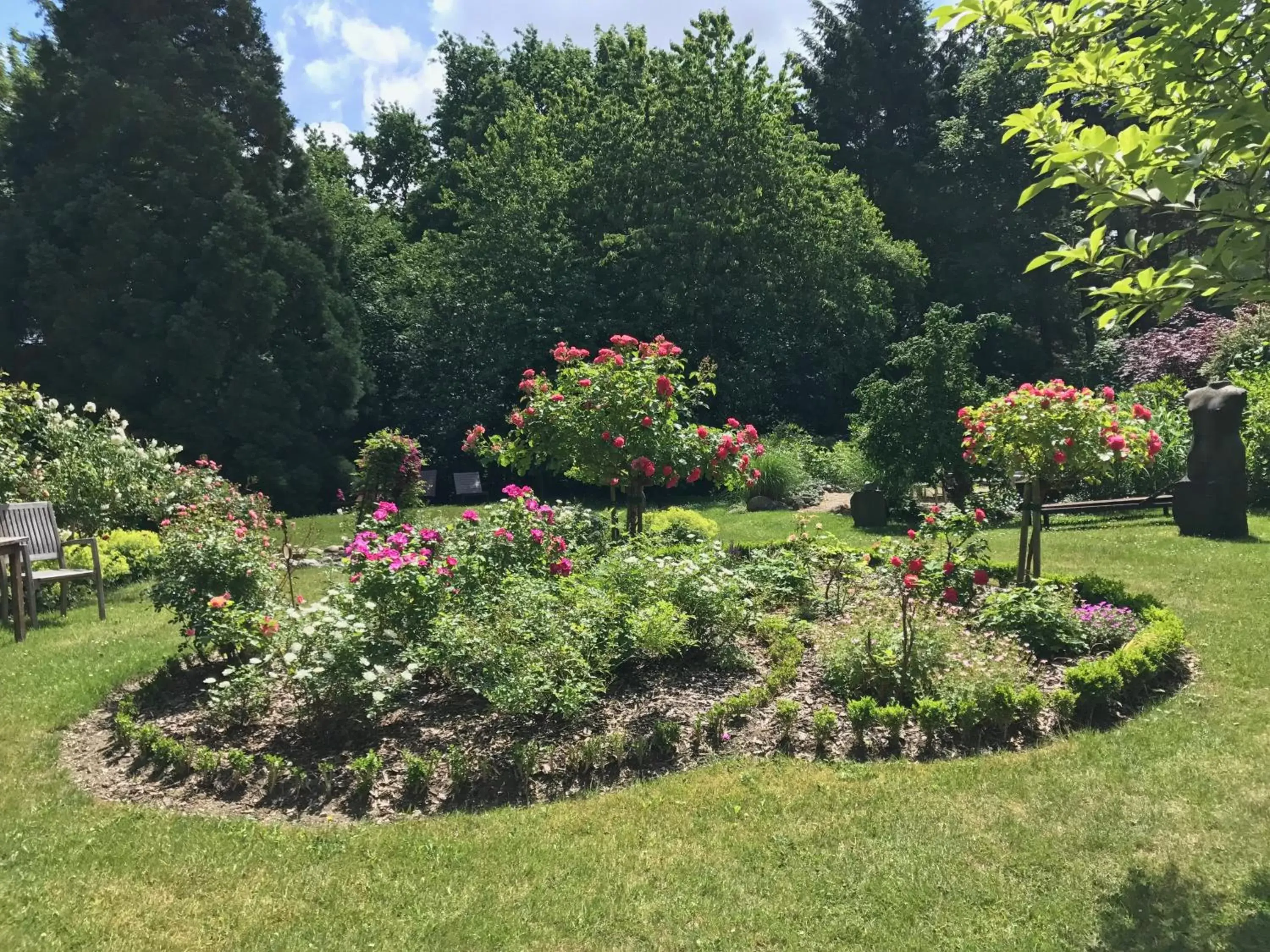 Garden in Hotel Wehrburg