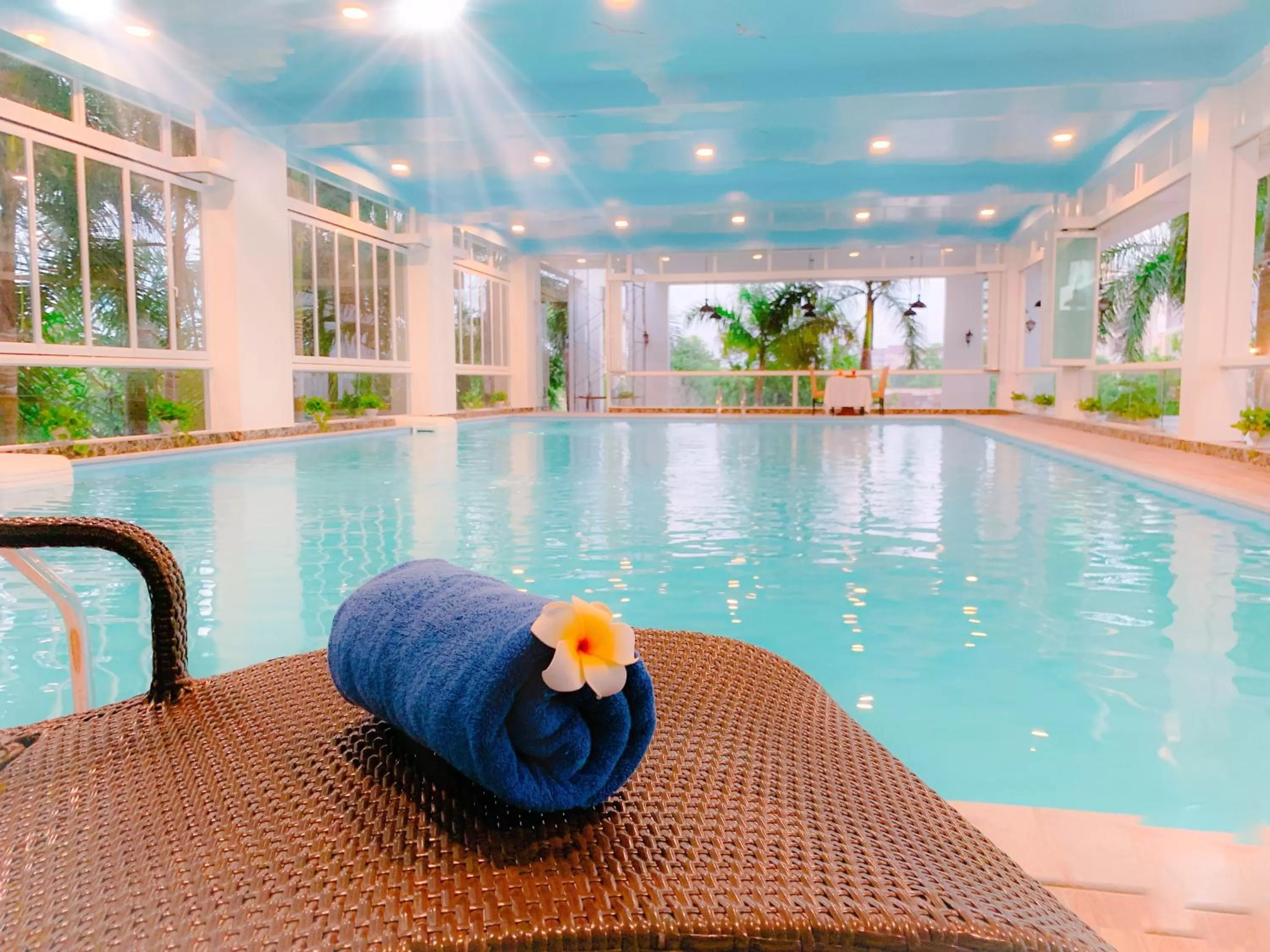 Swimming pool in Ninh Binh Legend Hotel