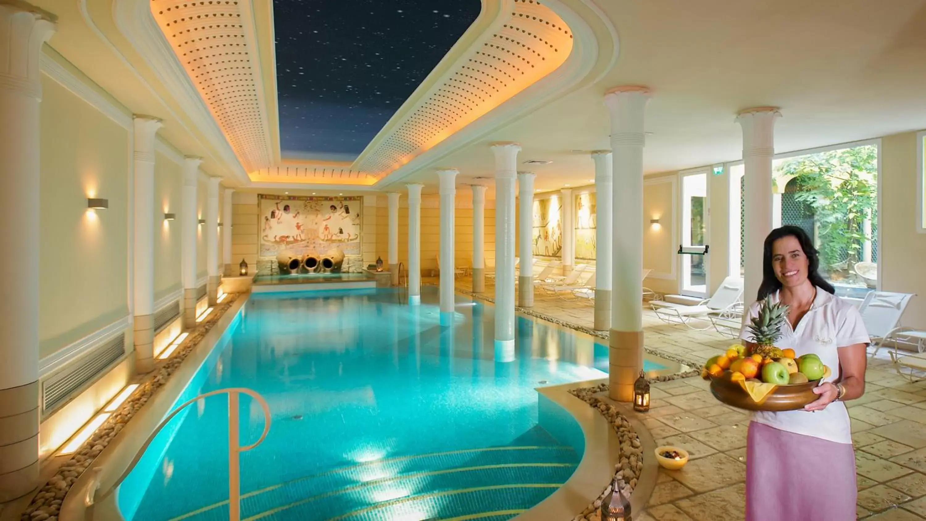 Spa and wellness centre/facilities, Swimming Pool in Hotel Victoria & Iside Spa