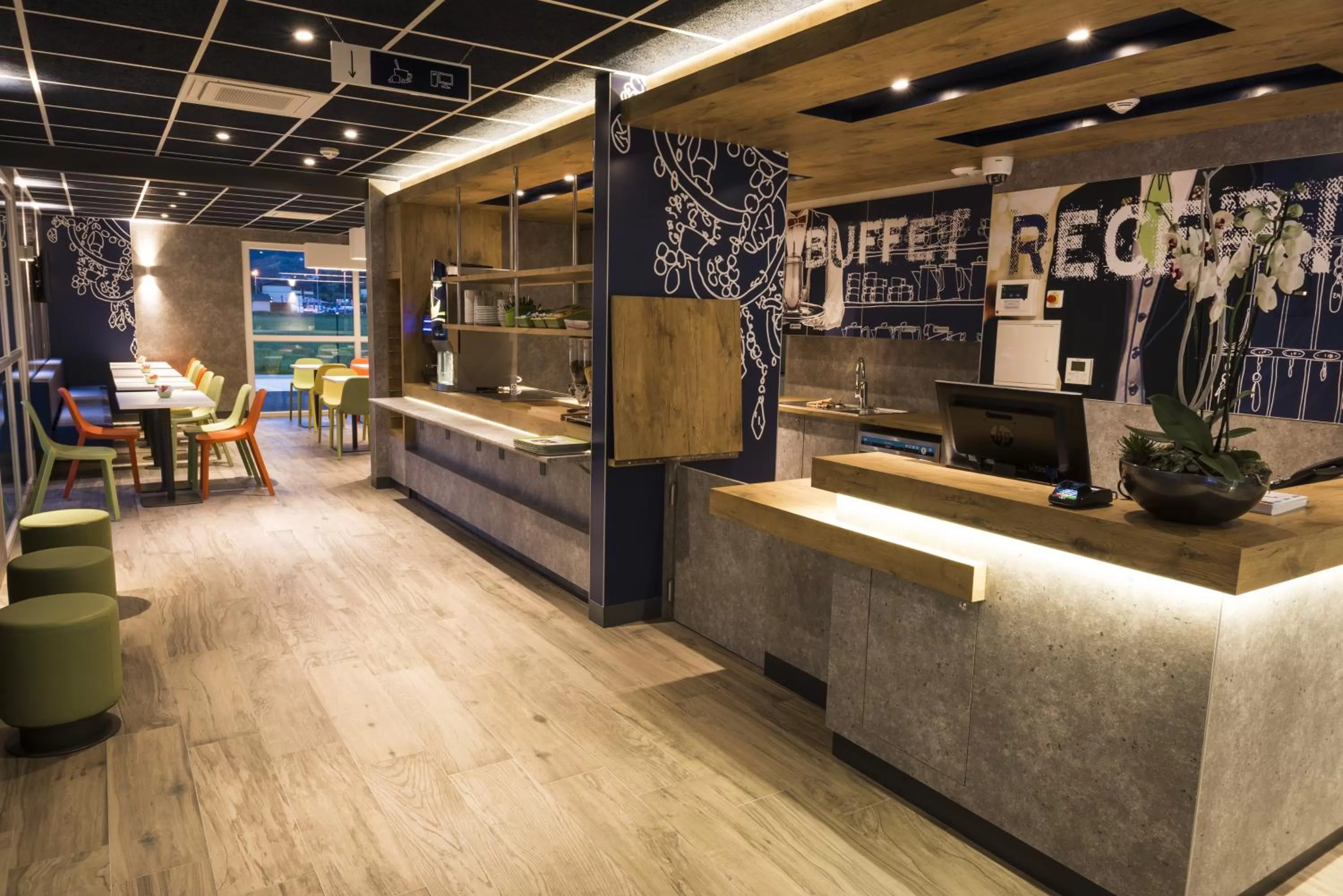 Lobby or reception in Ibis Budget Sallanches