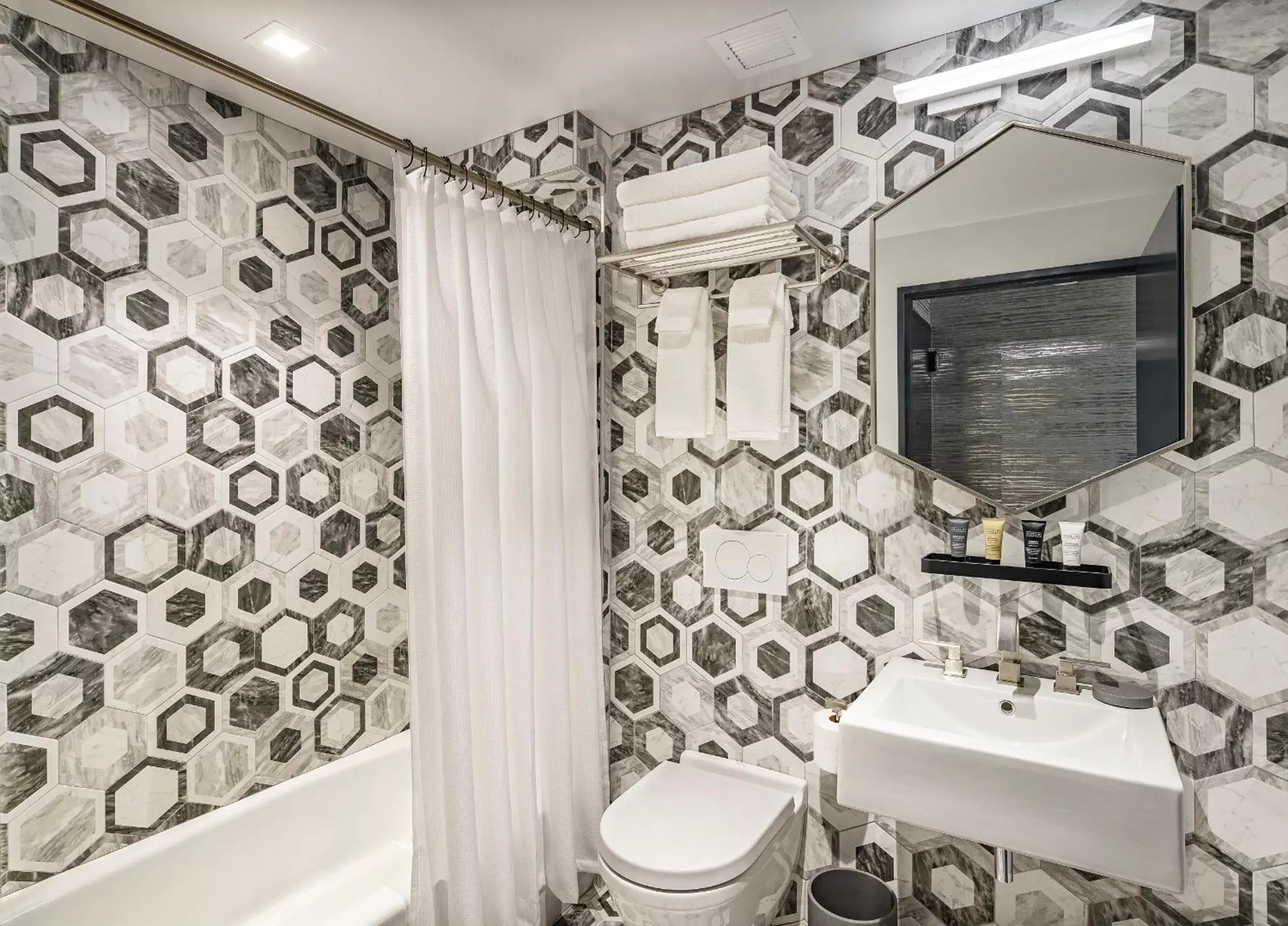 Shower, Bathroom in The FIDI Hotel