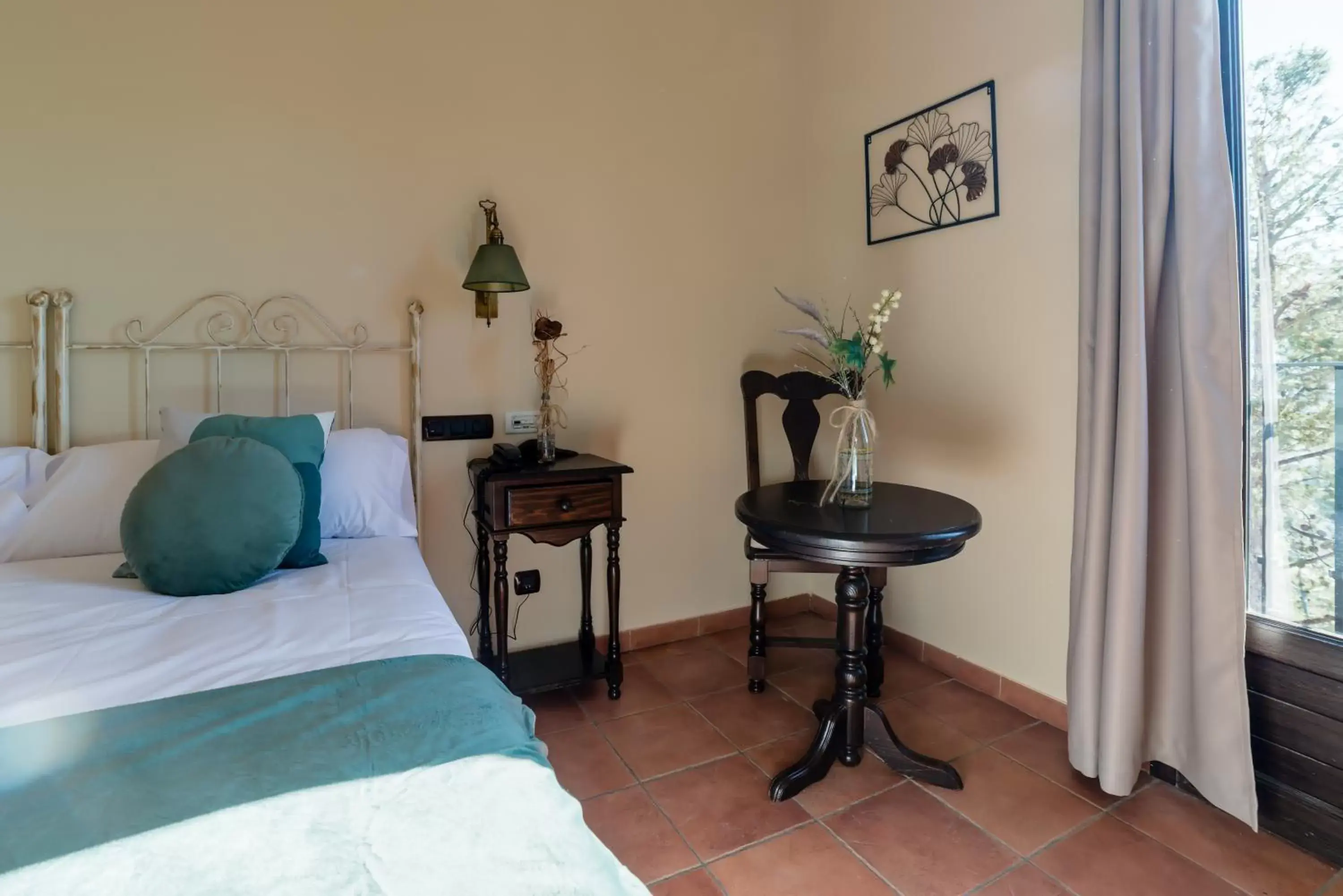 Decorative detail, Bed in Hotel Boutique Cerro del Sol