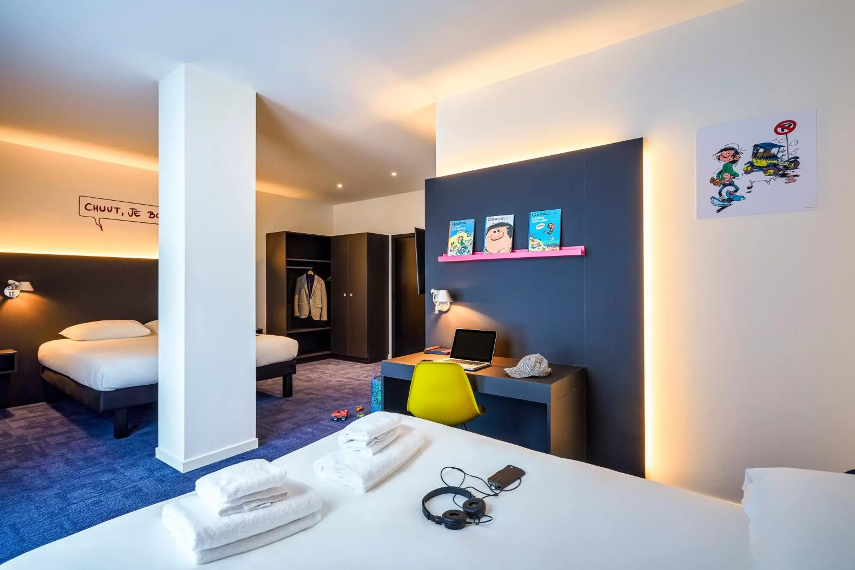 Bed in ibis Styles Liege Guillemins Bed in ibis Styles Liege Guillemins