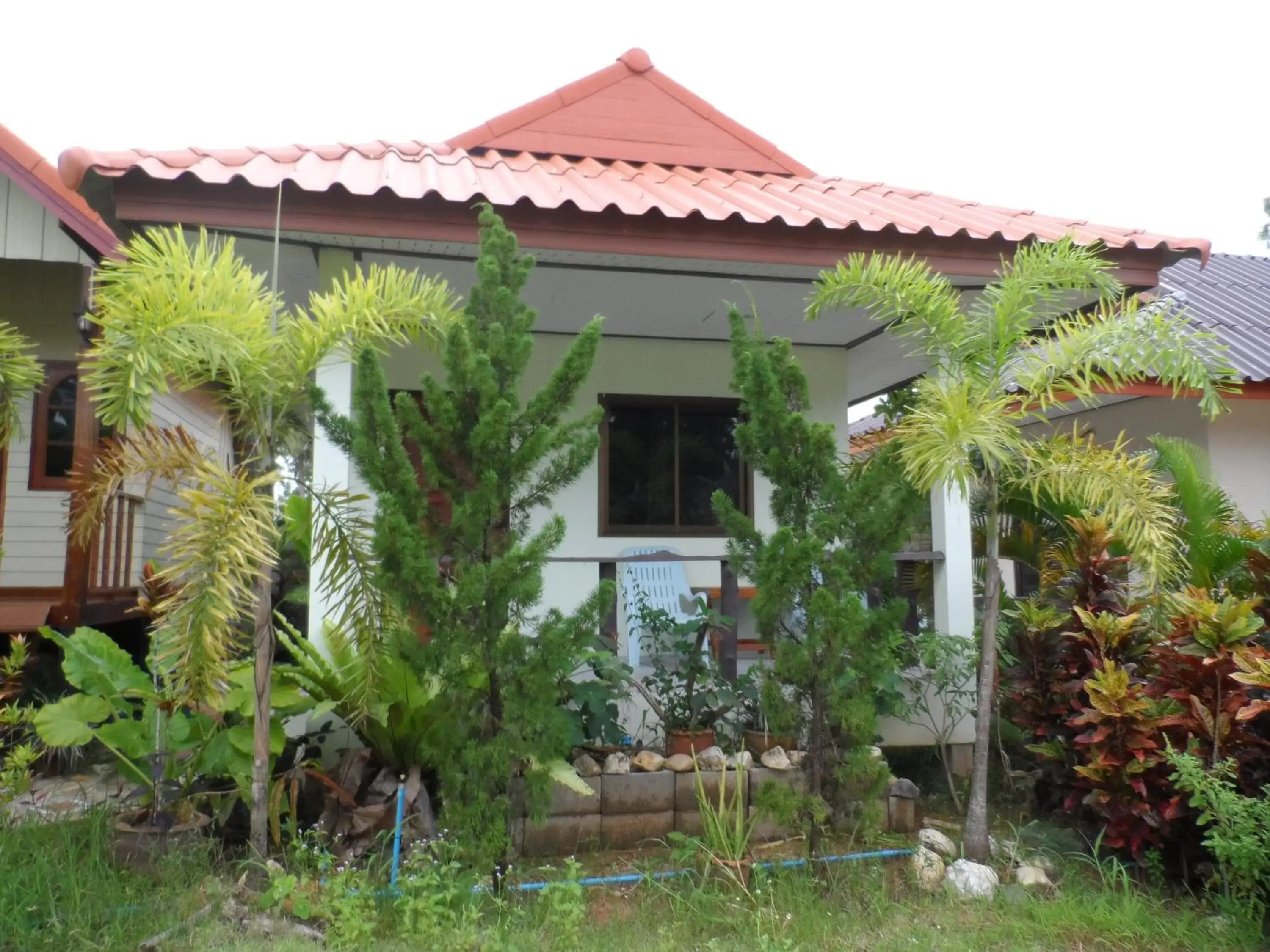 Patio, Property Building in Khaolak Summer House Resort