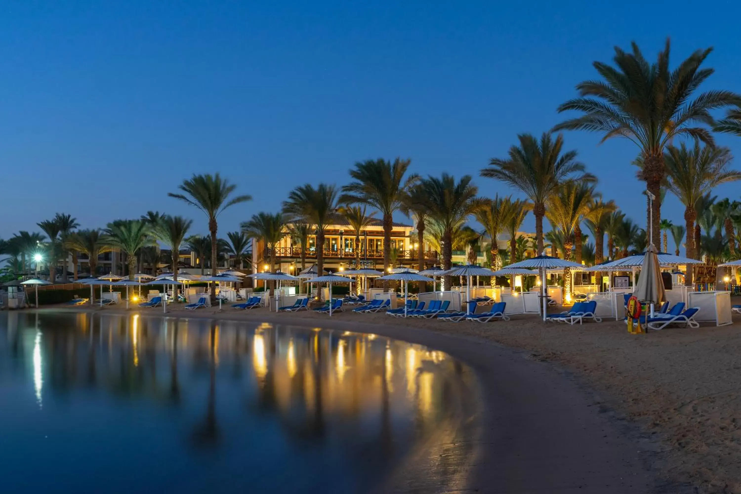 Beach in Swiss Inn Resort Hurghada