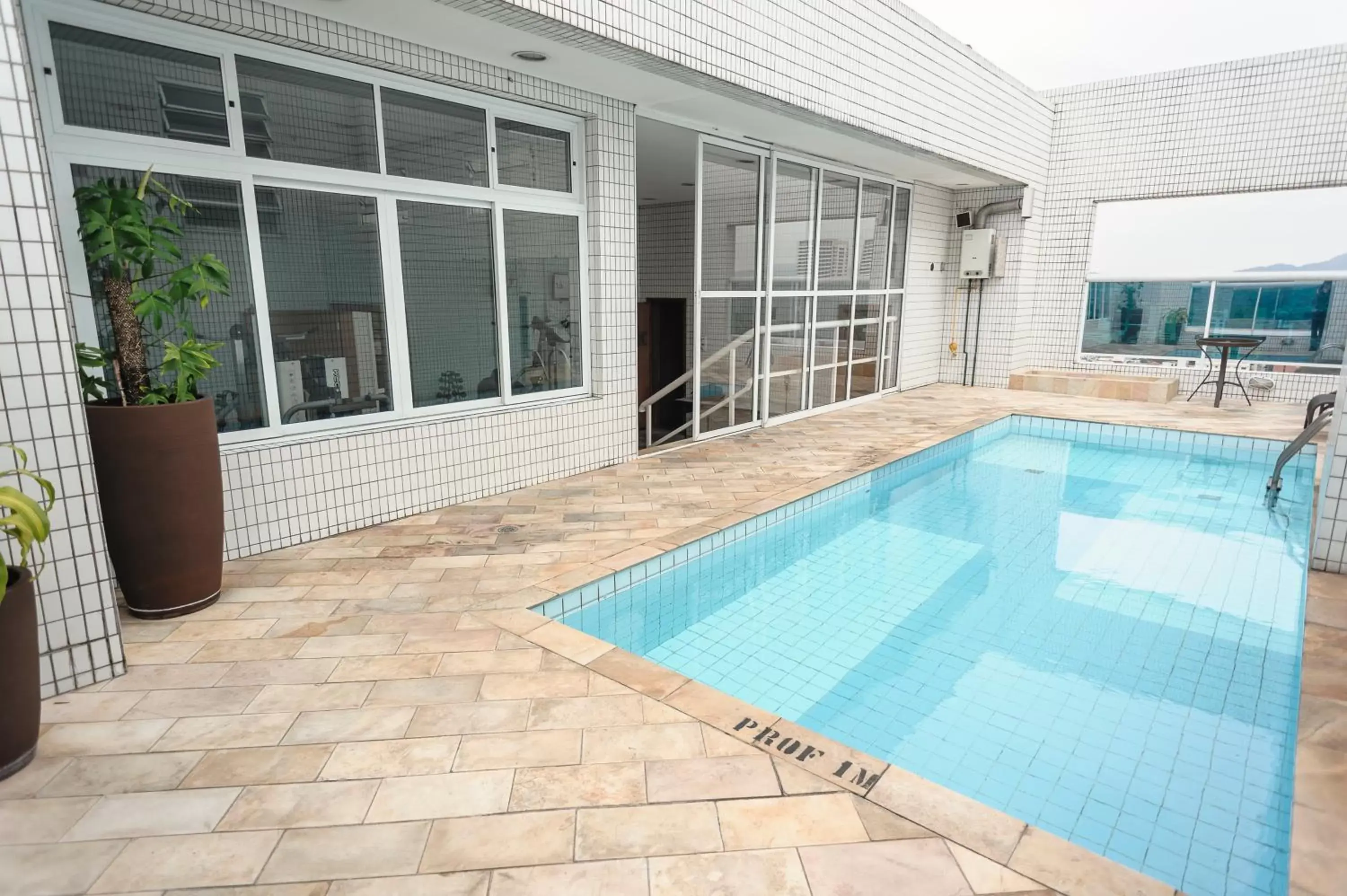 Pool view in Hotel The Premium Pool view in Hotel The Premium