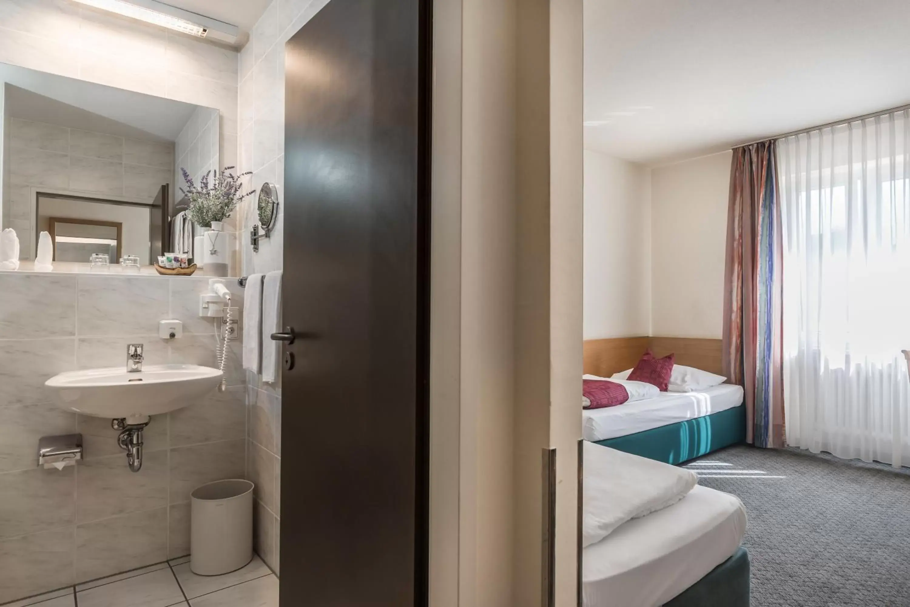 Photo of the whole room, Bed in Hotel Am Moosfeld Photo of the whole room, Bed in Hotel Am Moosfeld