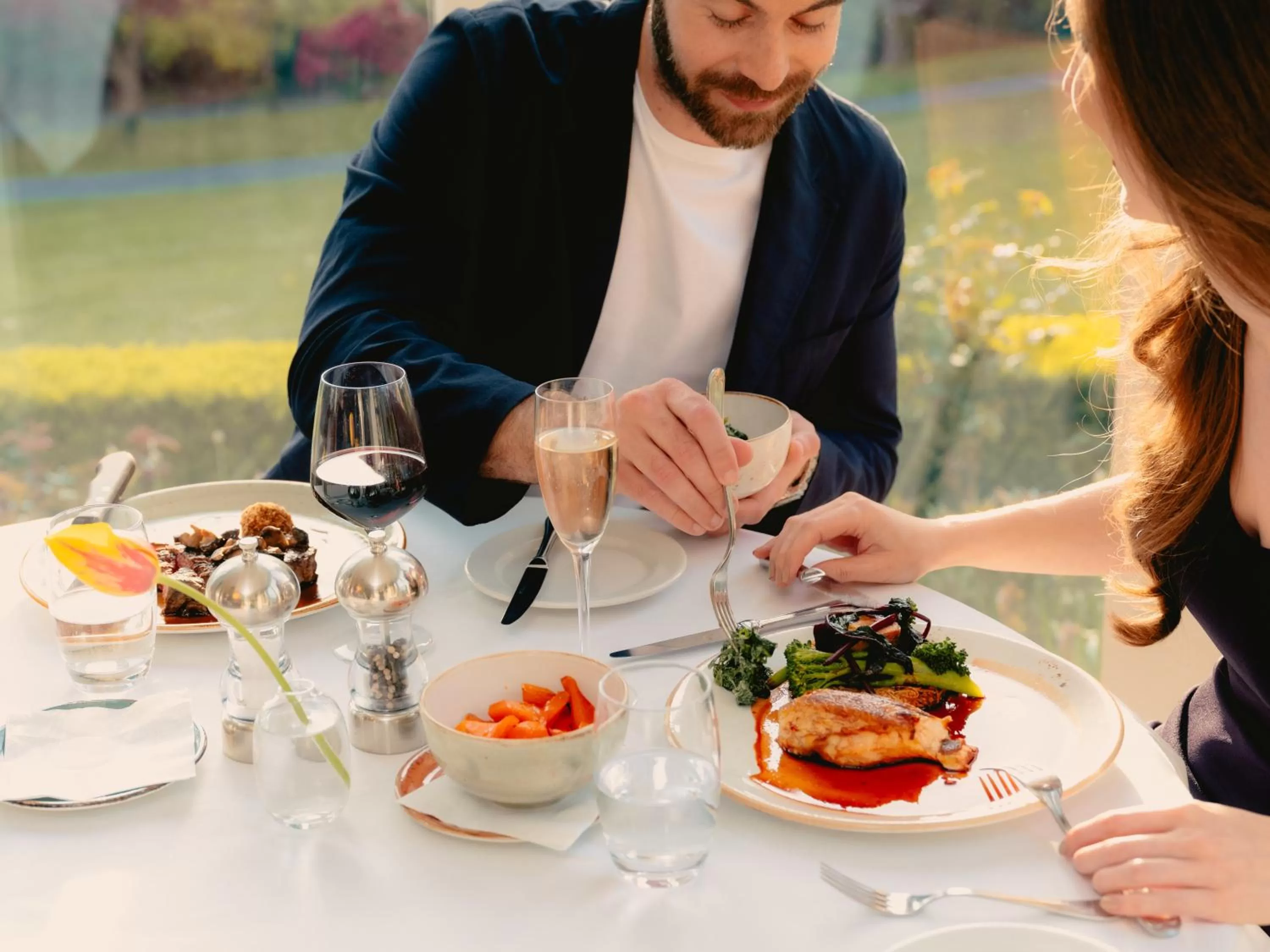 Restaurant/places to eat in The Spa Hotel