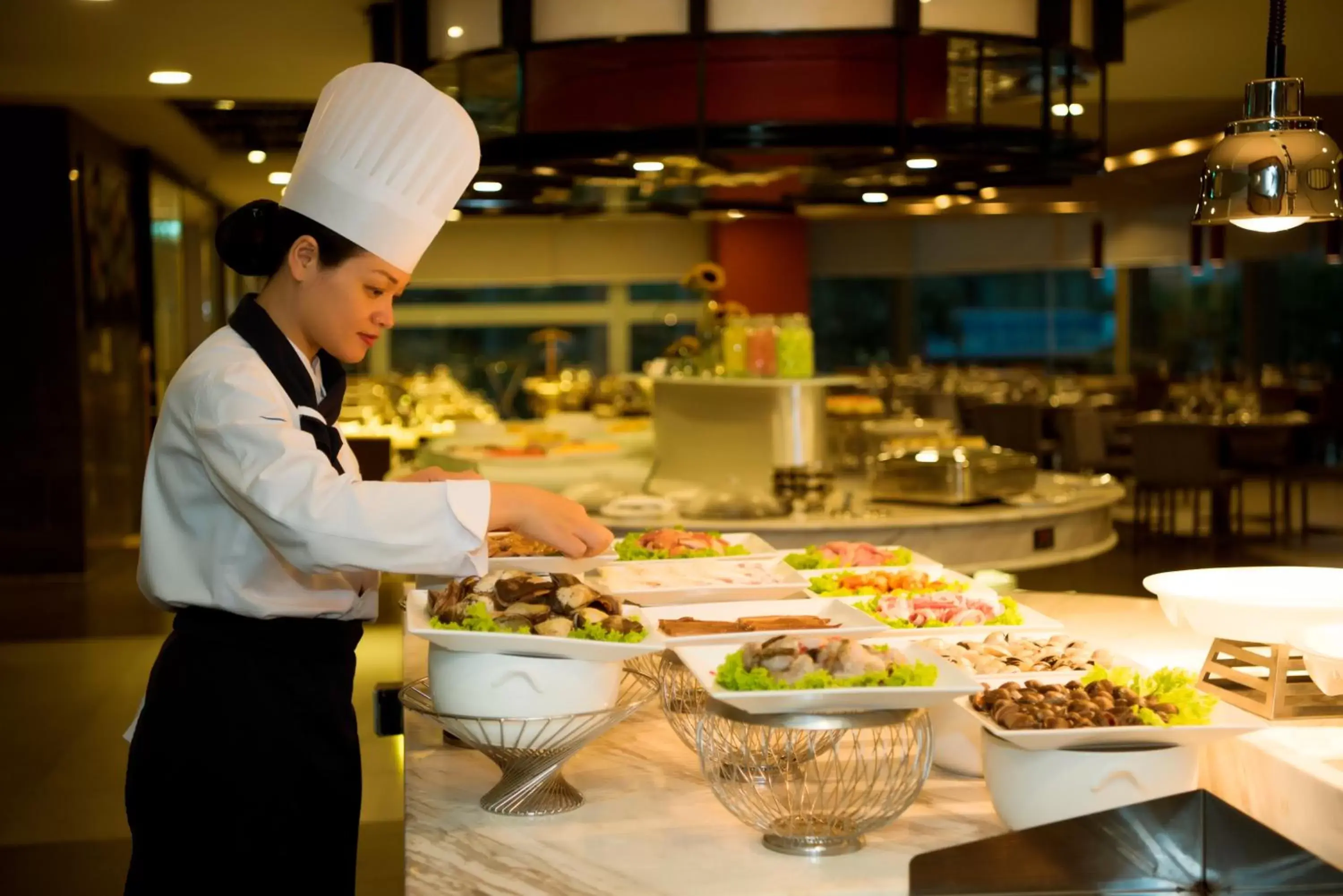 Staff in Novotel Suites Hanoi