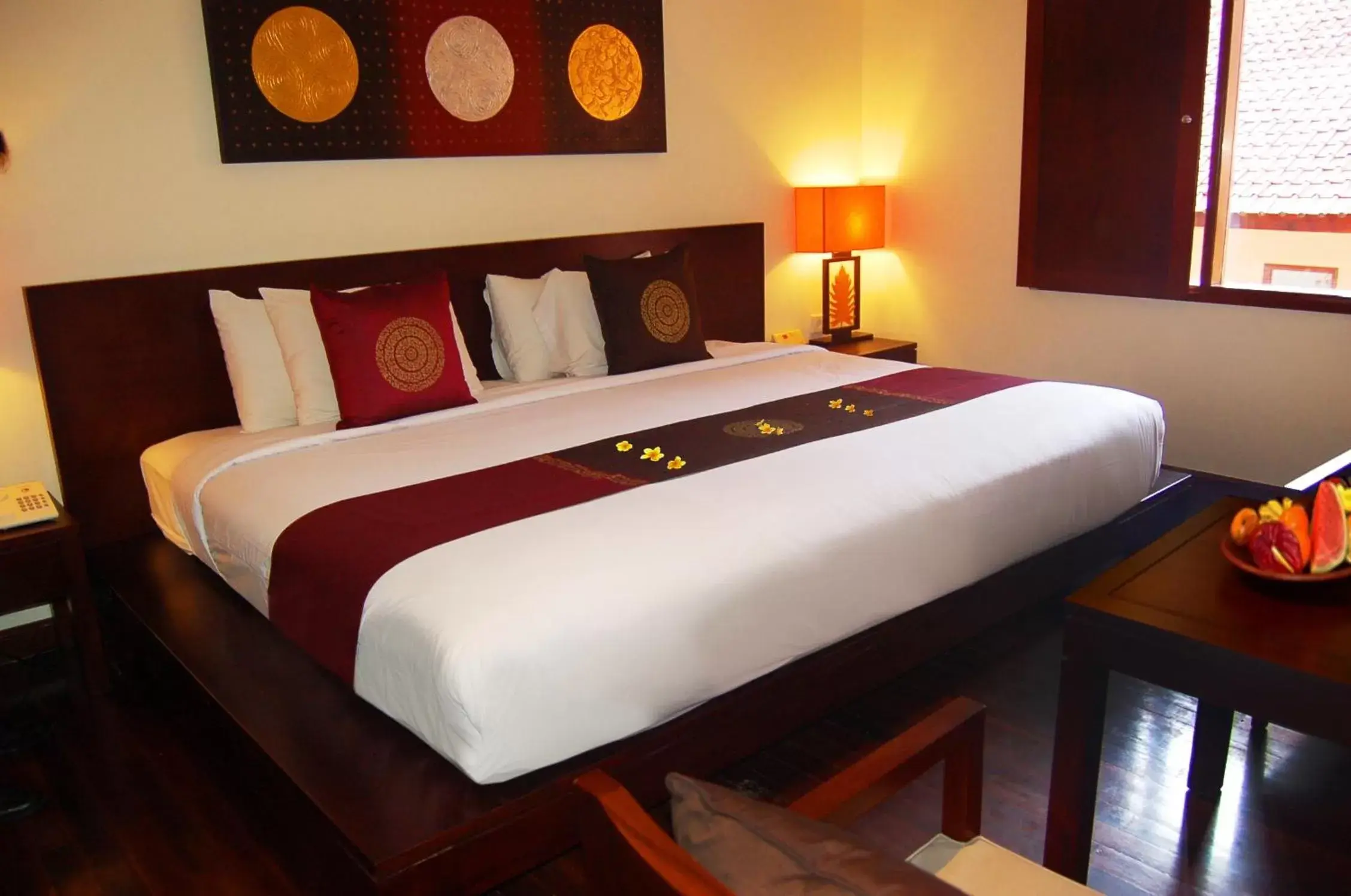 Bed in Hotel Nikko Bali Benoa Beach