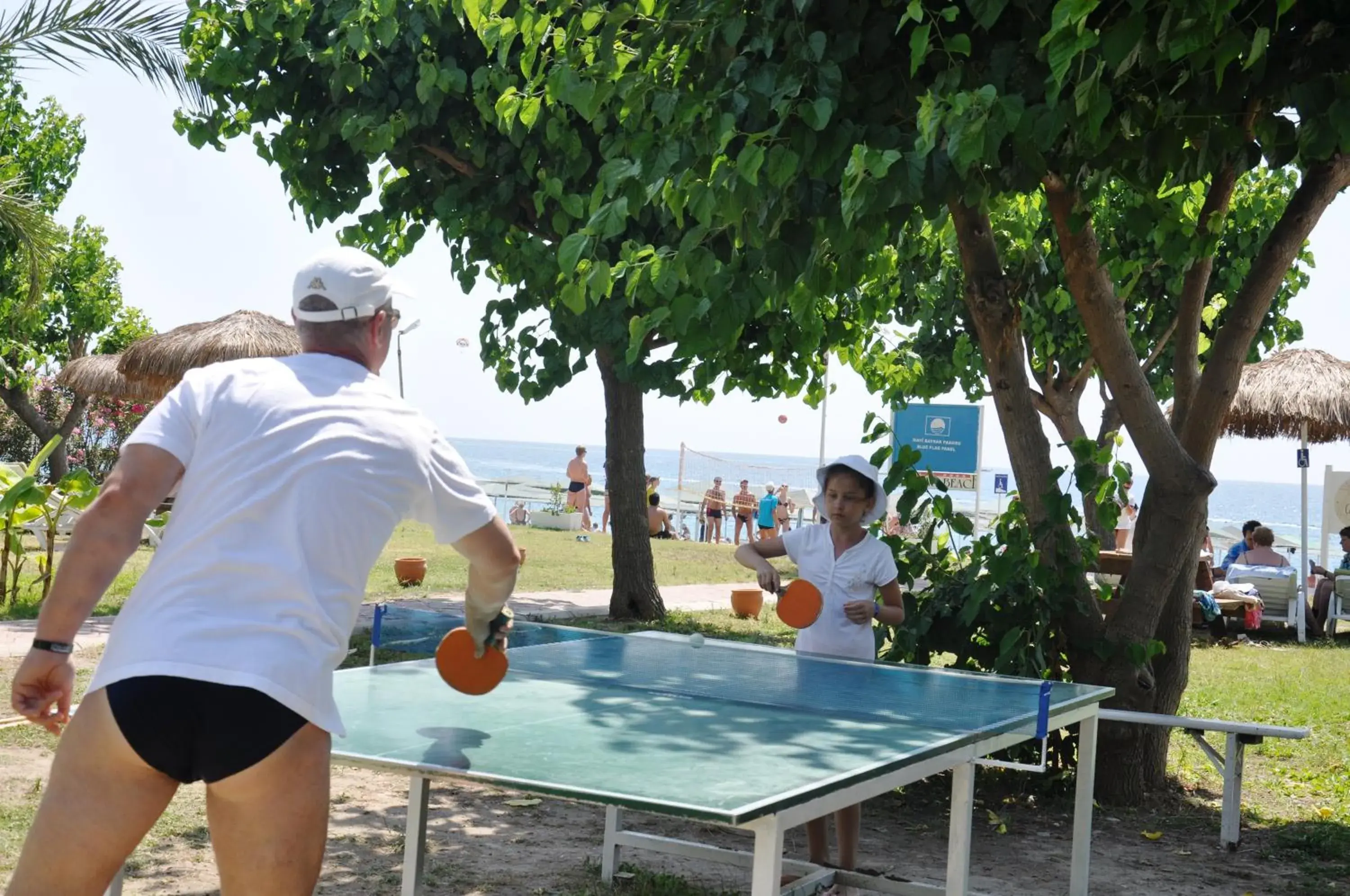 Activities, Table Tennis in Camyuva Beach Hotel