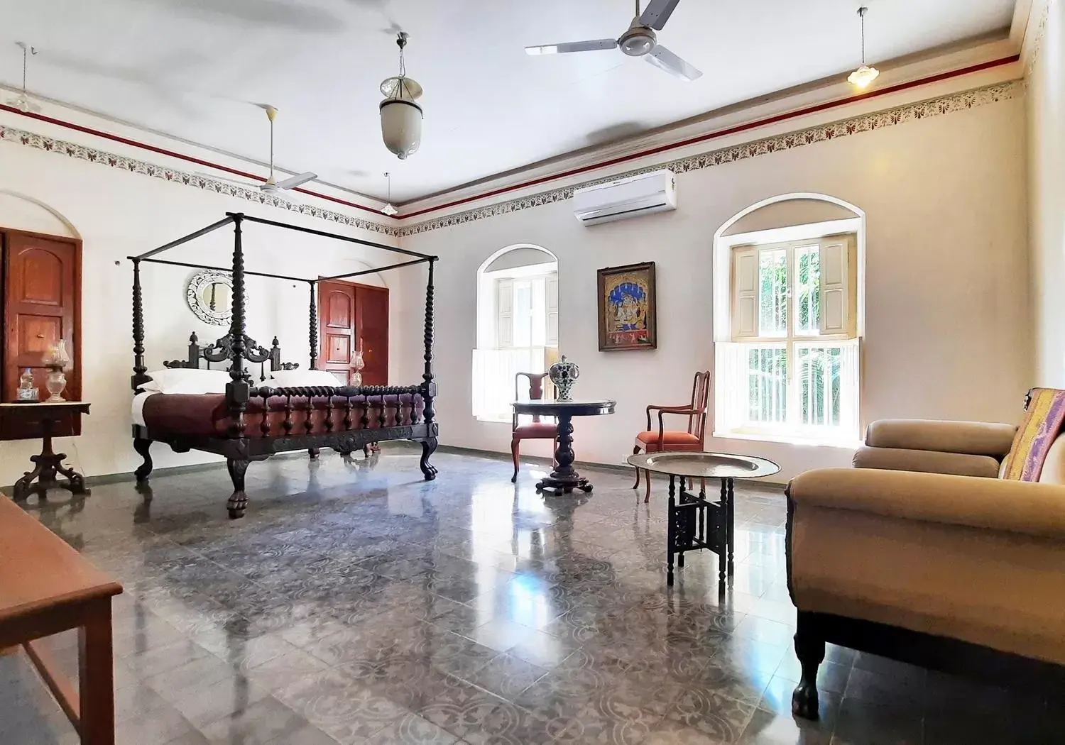Superior Double Room - single occupancy in Saratha Vilas Chettinad Superior Double Room - single occupancy in Saratha Vilas Chettinad