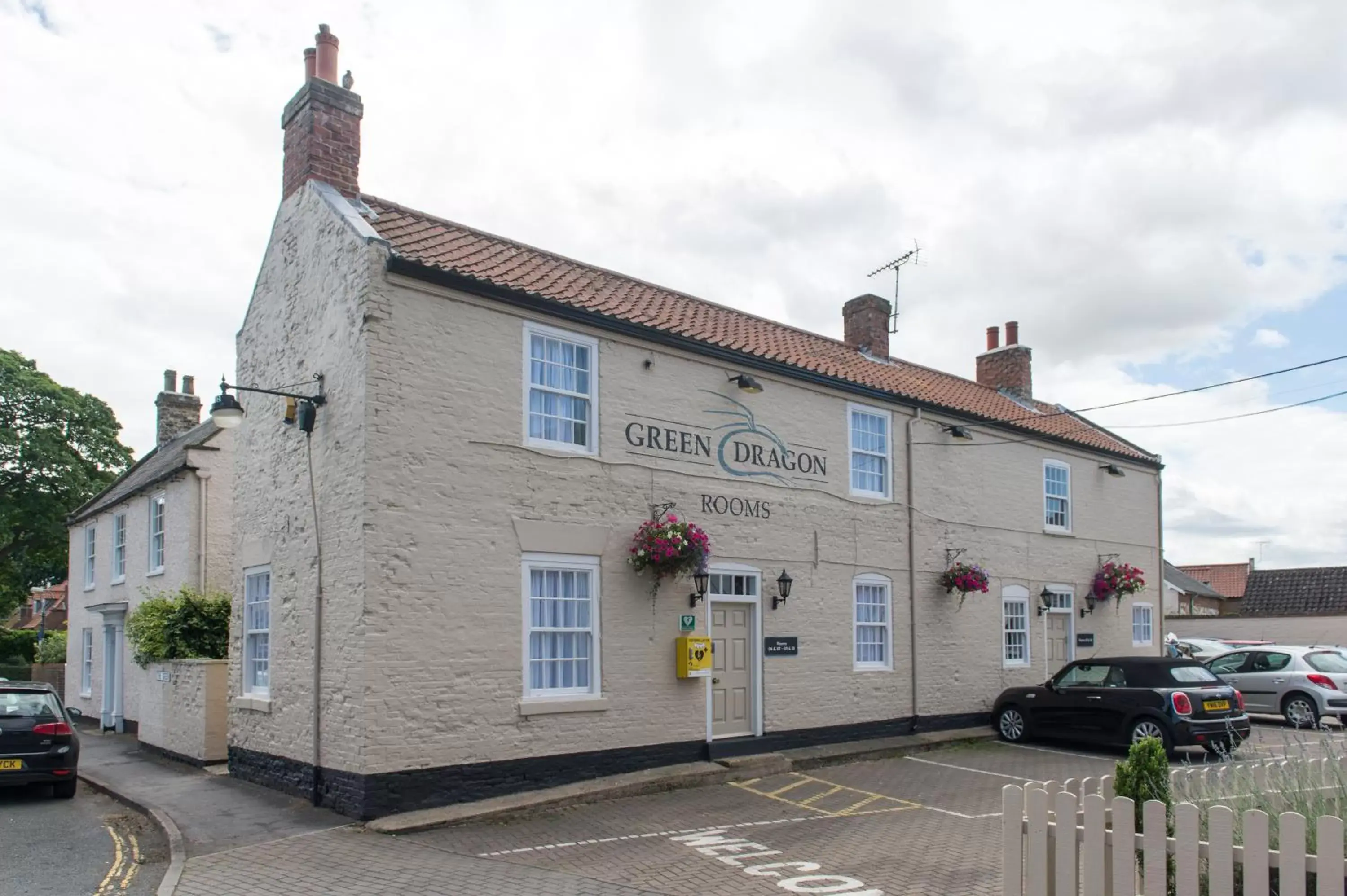 Facade/entrance, Property Building in Green Dragon, Welton by Marston's Inns