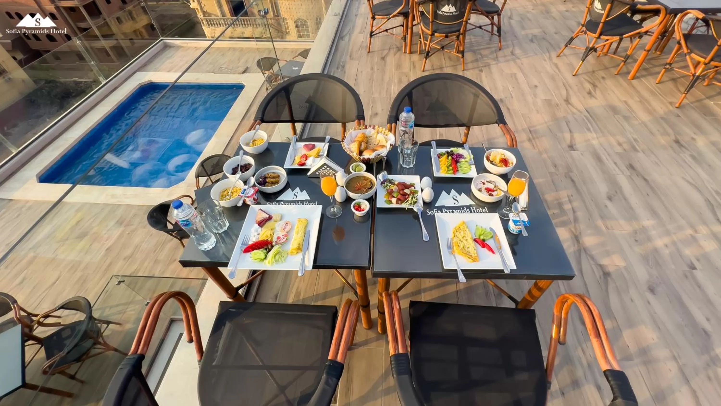 Restaurant/places to eat in Sofia Pyramids Hotel