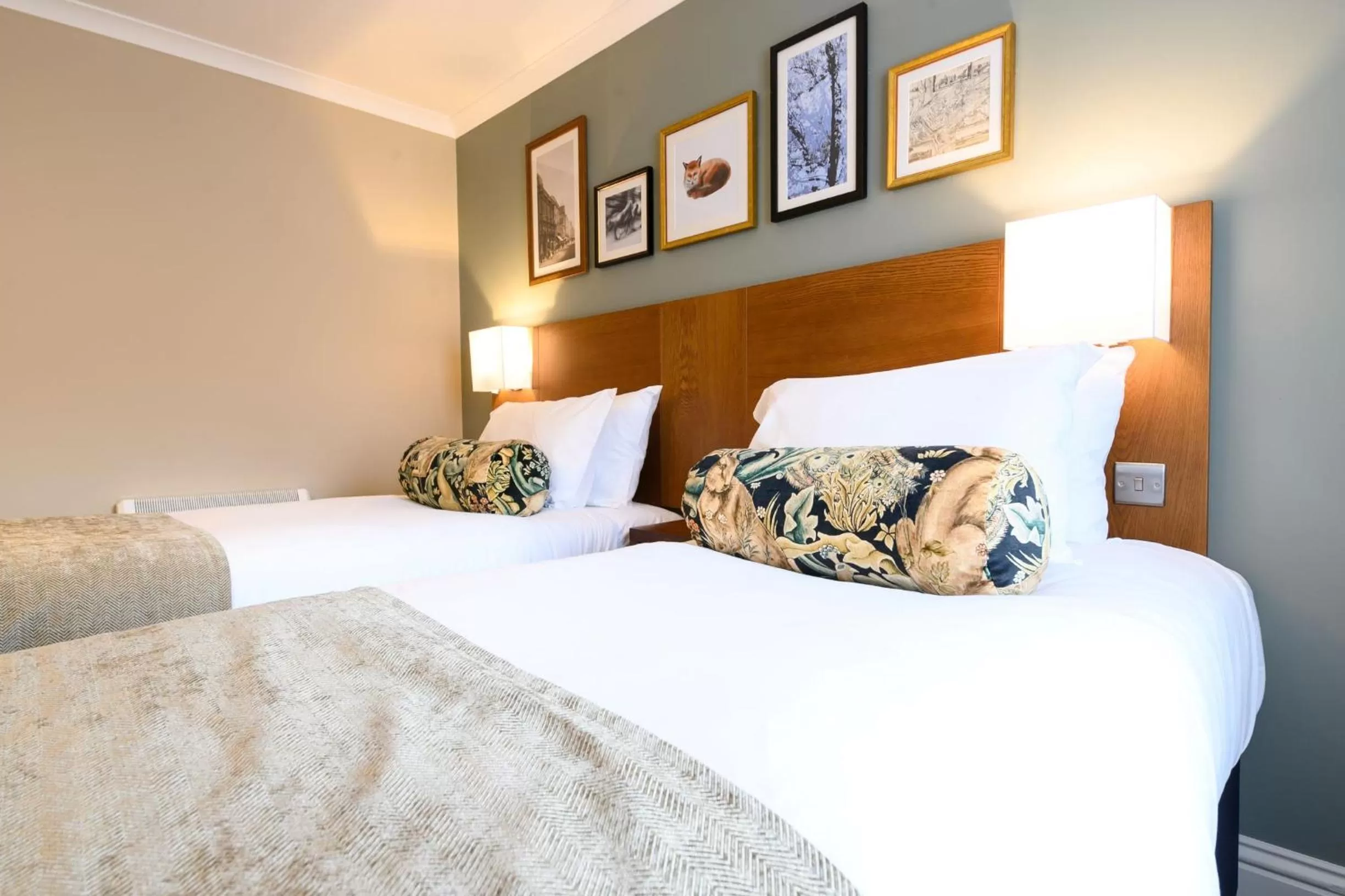 Bed in The St George and Dragon by Innkeeper's Collection