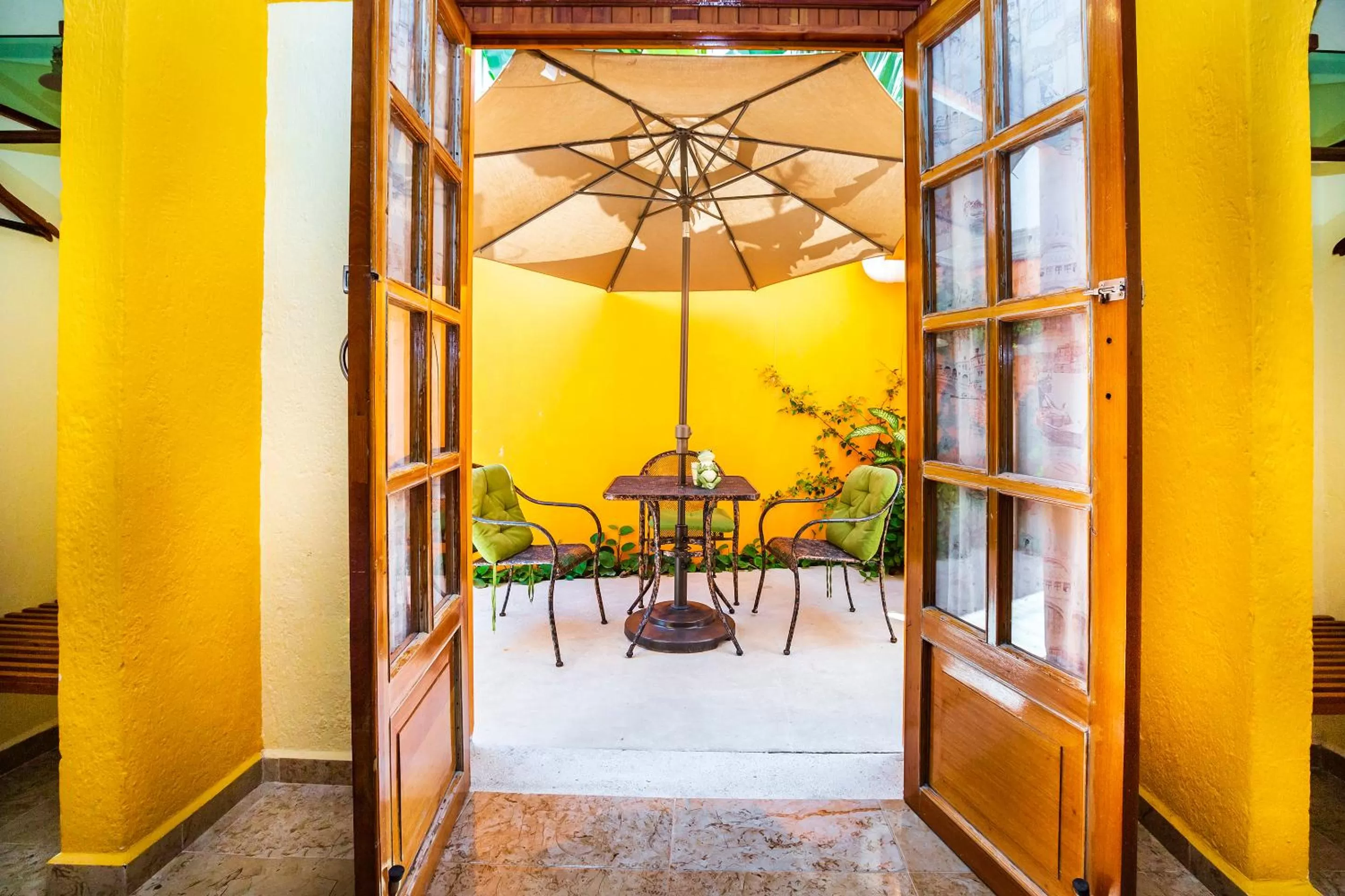 Patio in Hotel Casa Mallorca