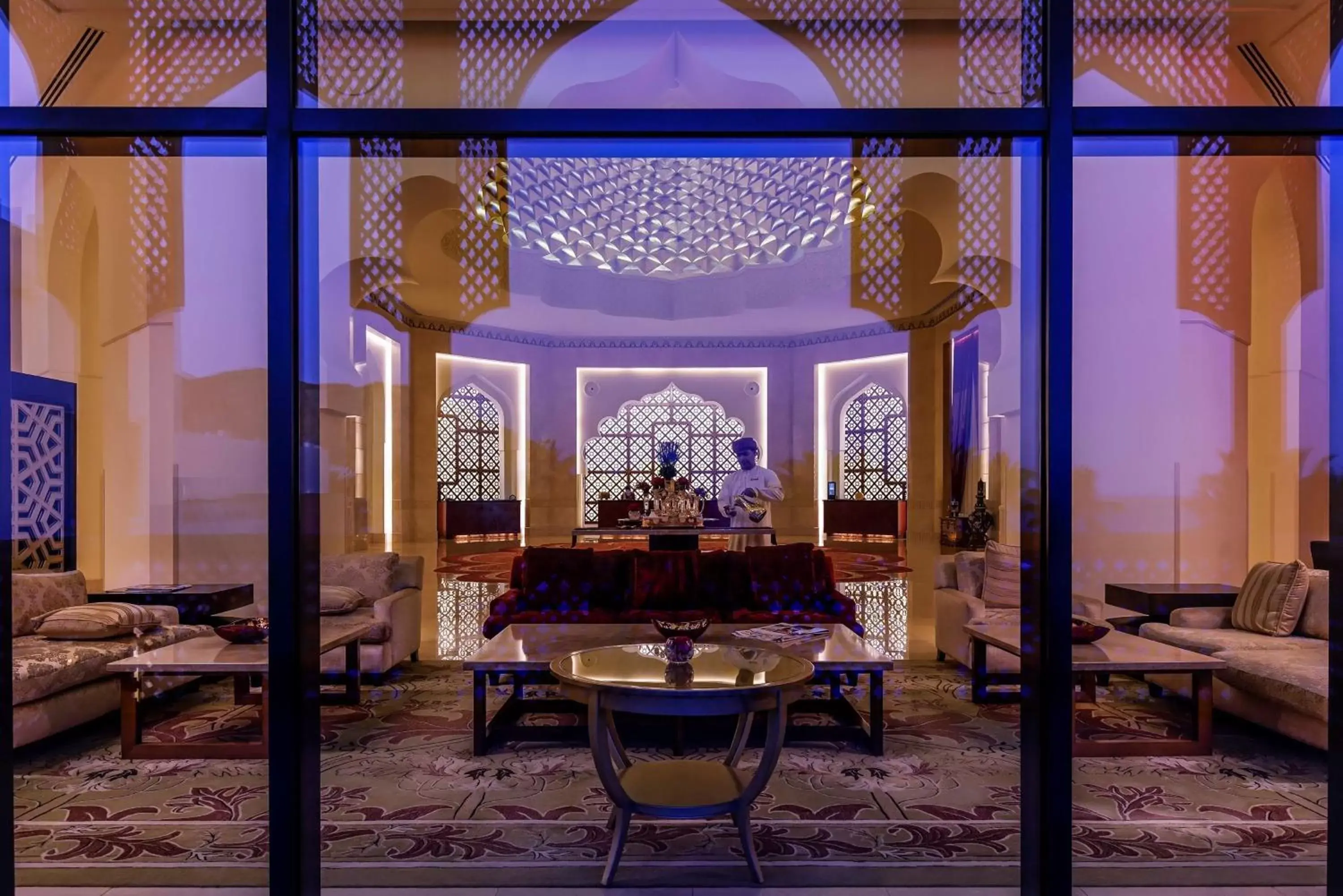 Lobby or reception, Restaurant/Places to Eat in Shangri-La Barr Al Jissah, Muscat