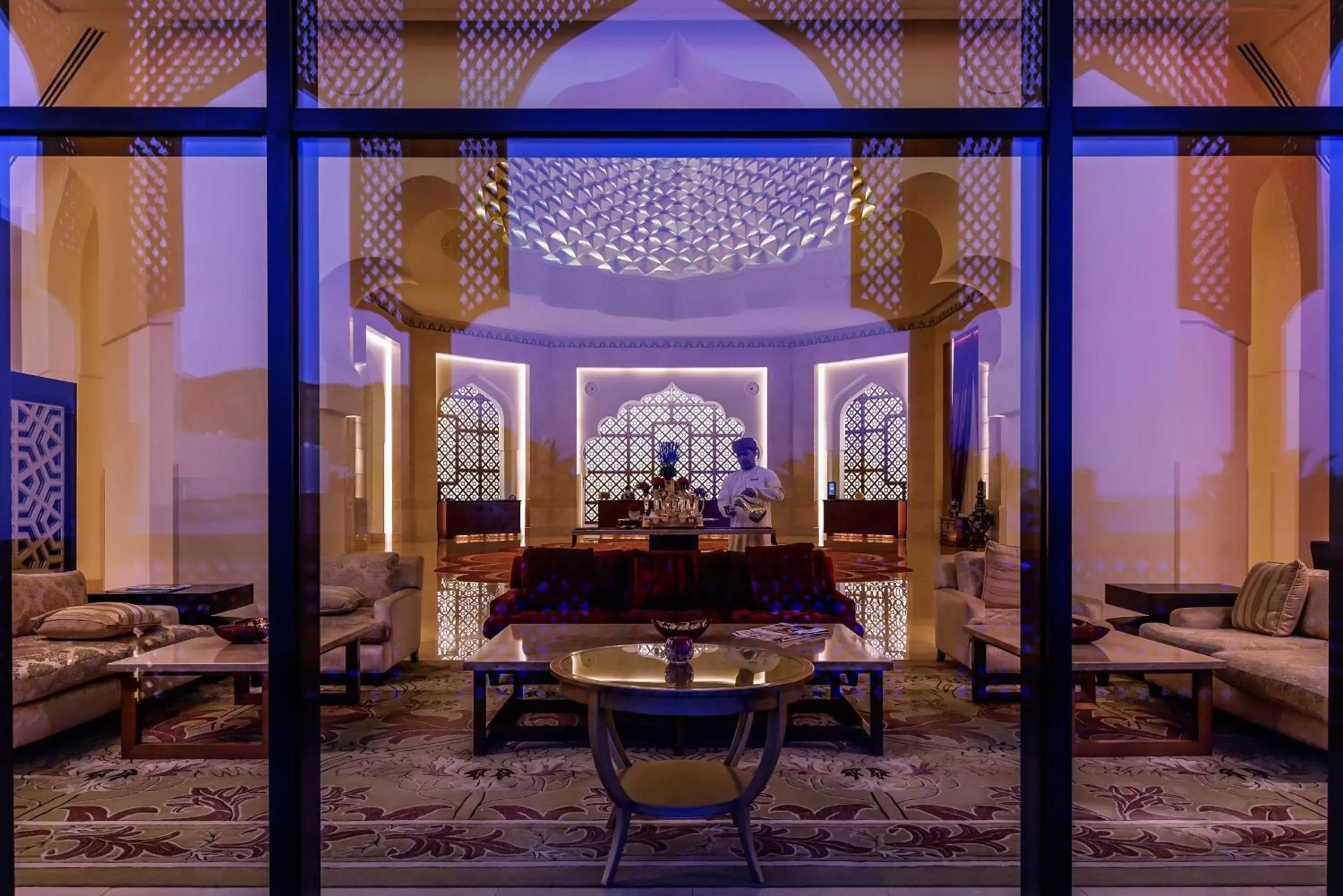 Lobby or reception in Shangri-La Barr Al Jissah, Muscat Lobby or reception in Shangri-La Barr Al Jissah, Muscat