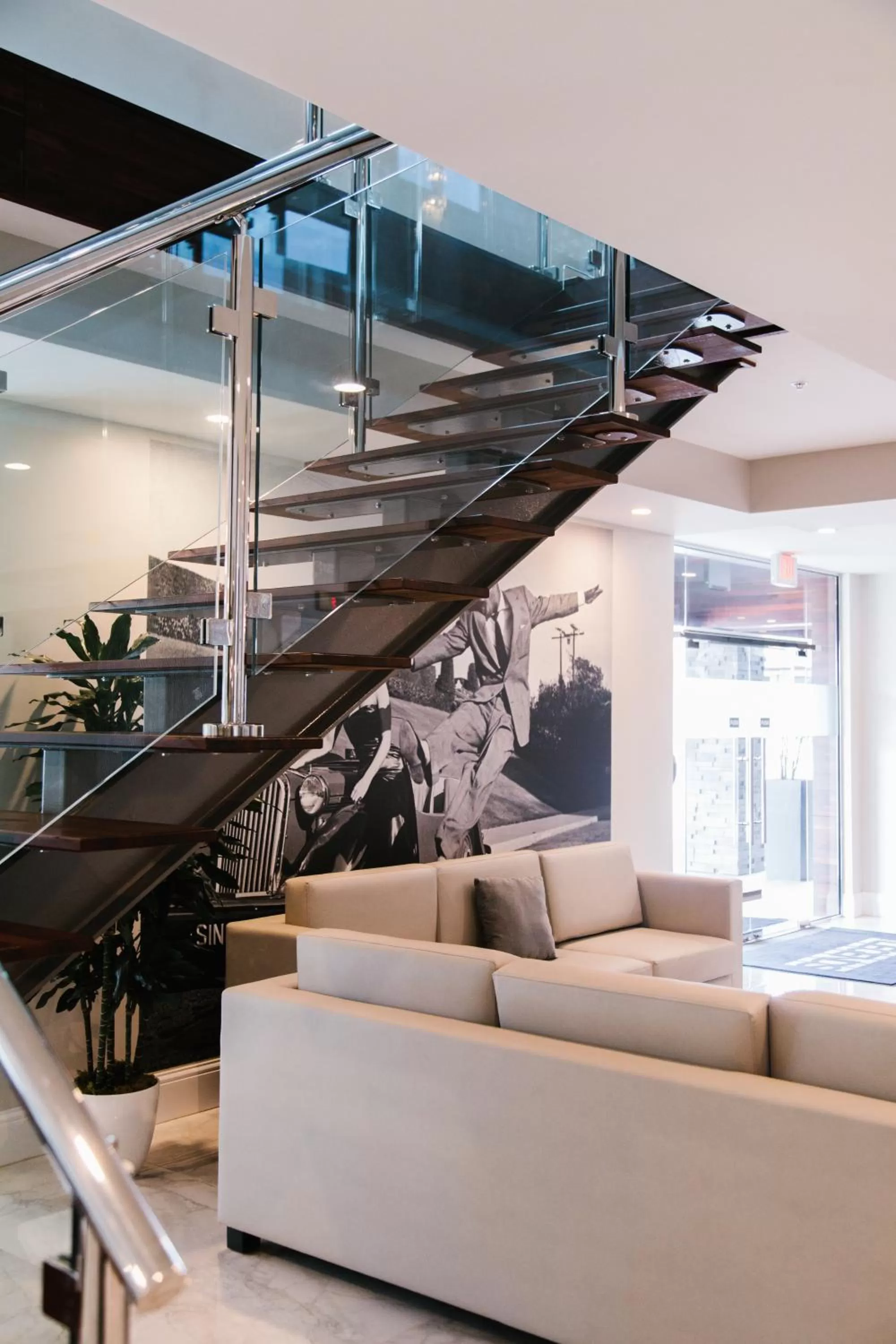 Seating area in Hotel Legends