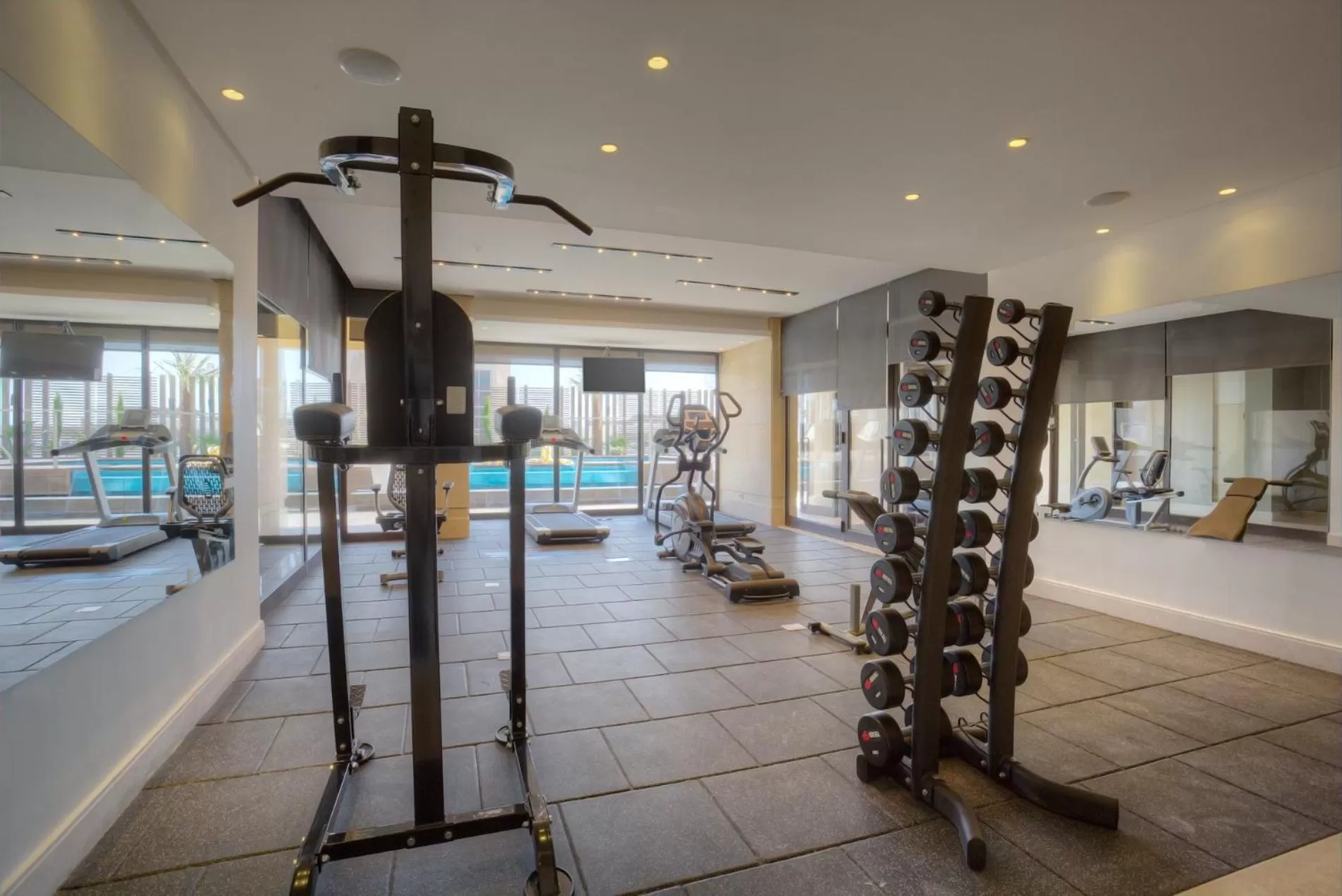 Fitness centre/facilities in The House Boutique Suites