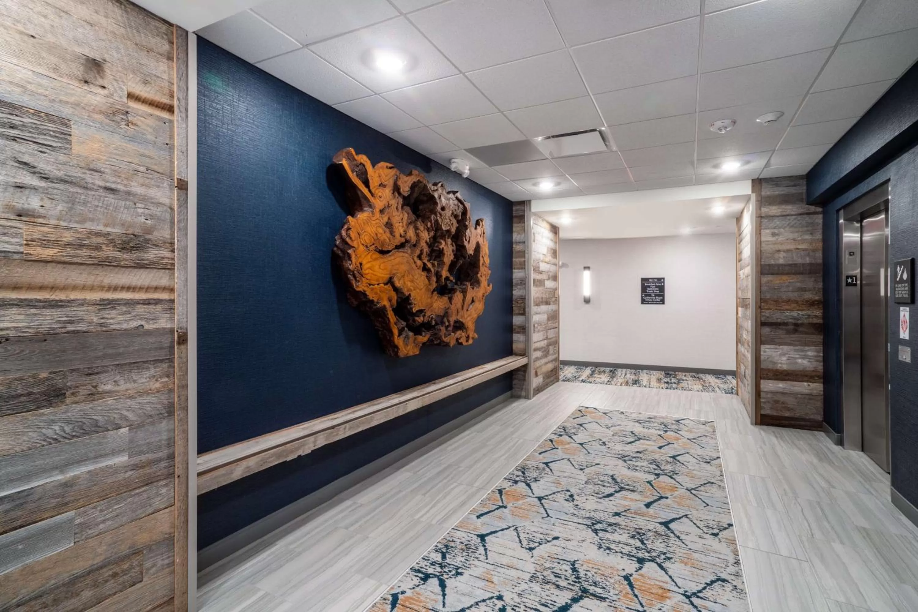 Lobby or reception in Hampton Inn Greer Greenville, Sc