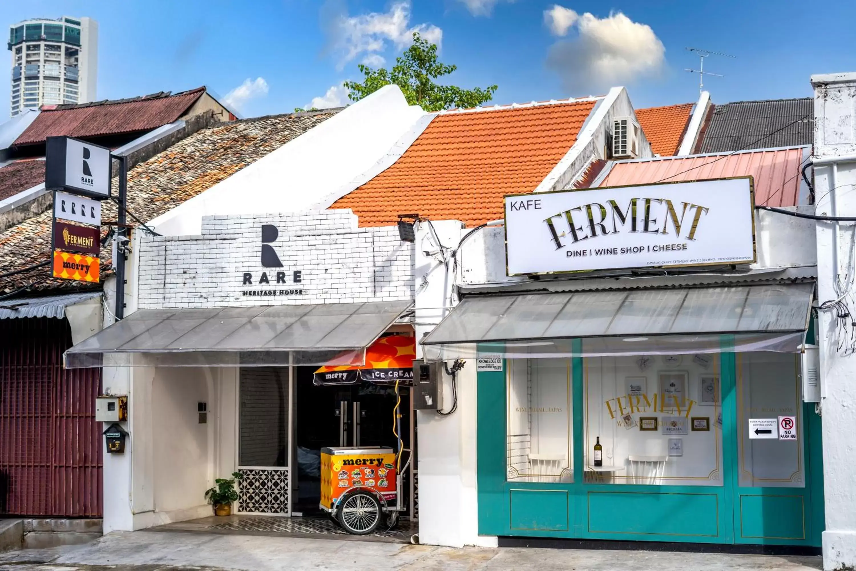 Facade/entrance, Property Building in RARE Heritage House