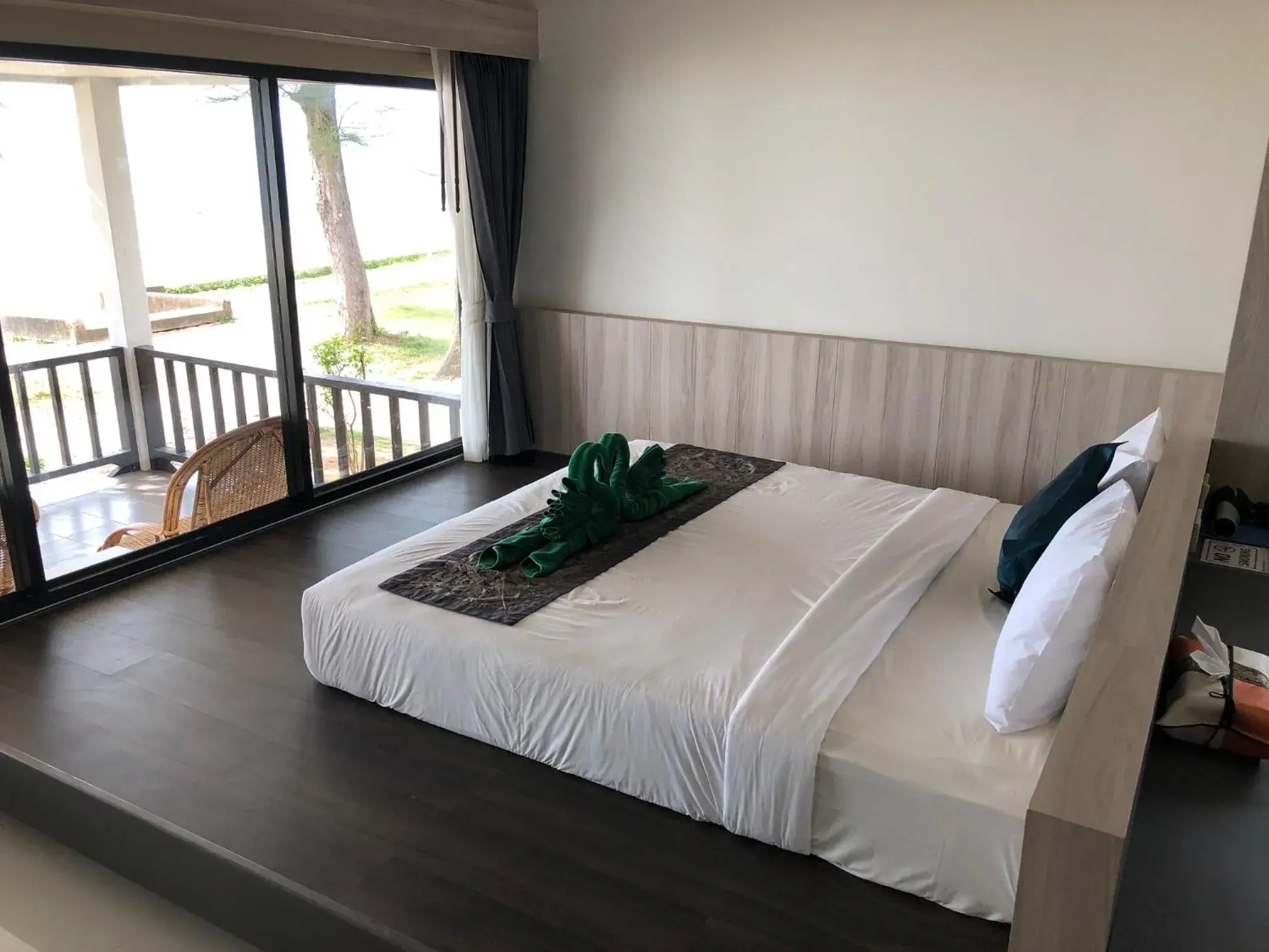 Bed in Nakara Long Beach Resort - SHA Extra Plus