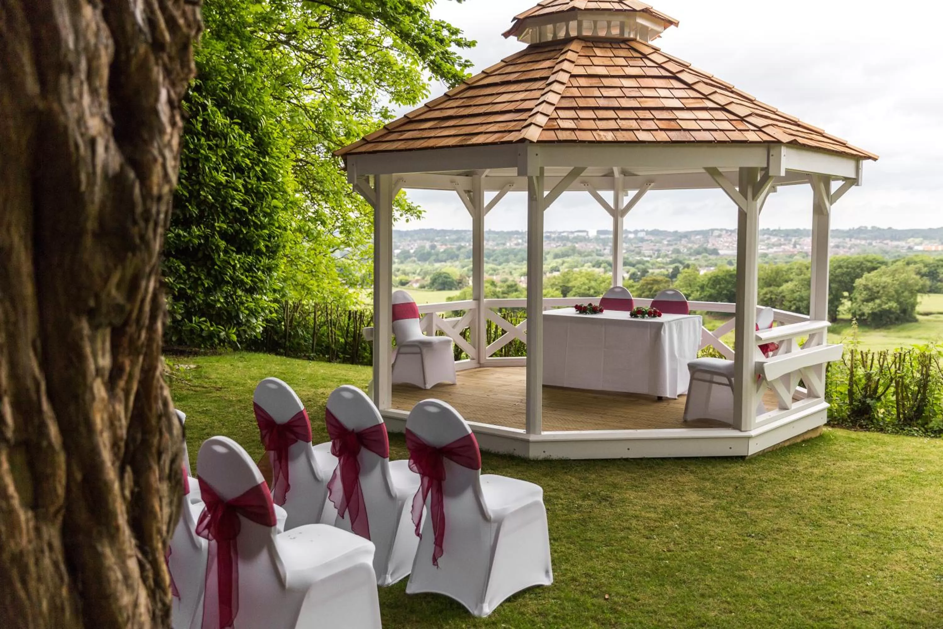 Natural landscape in Hogs Back Hotel & Spa Nr Farnham