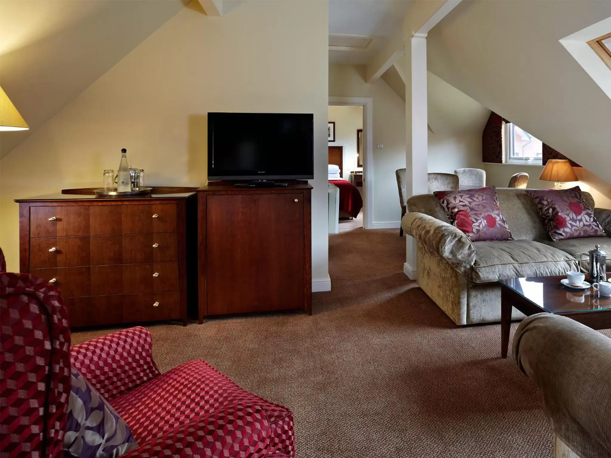 Bedroom in Macdonald Elmers Court Hotel Bedroom in Macdonald Elmers Court Hotel