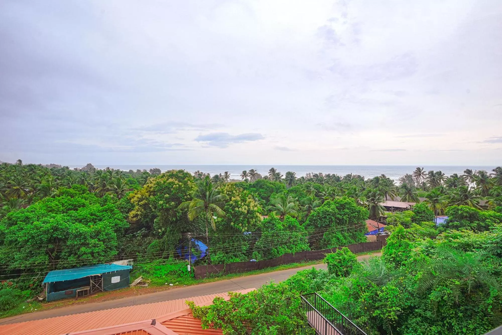 Street view in FabExpress Vincy Place, Mandrem Beach