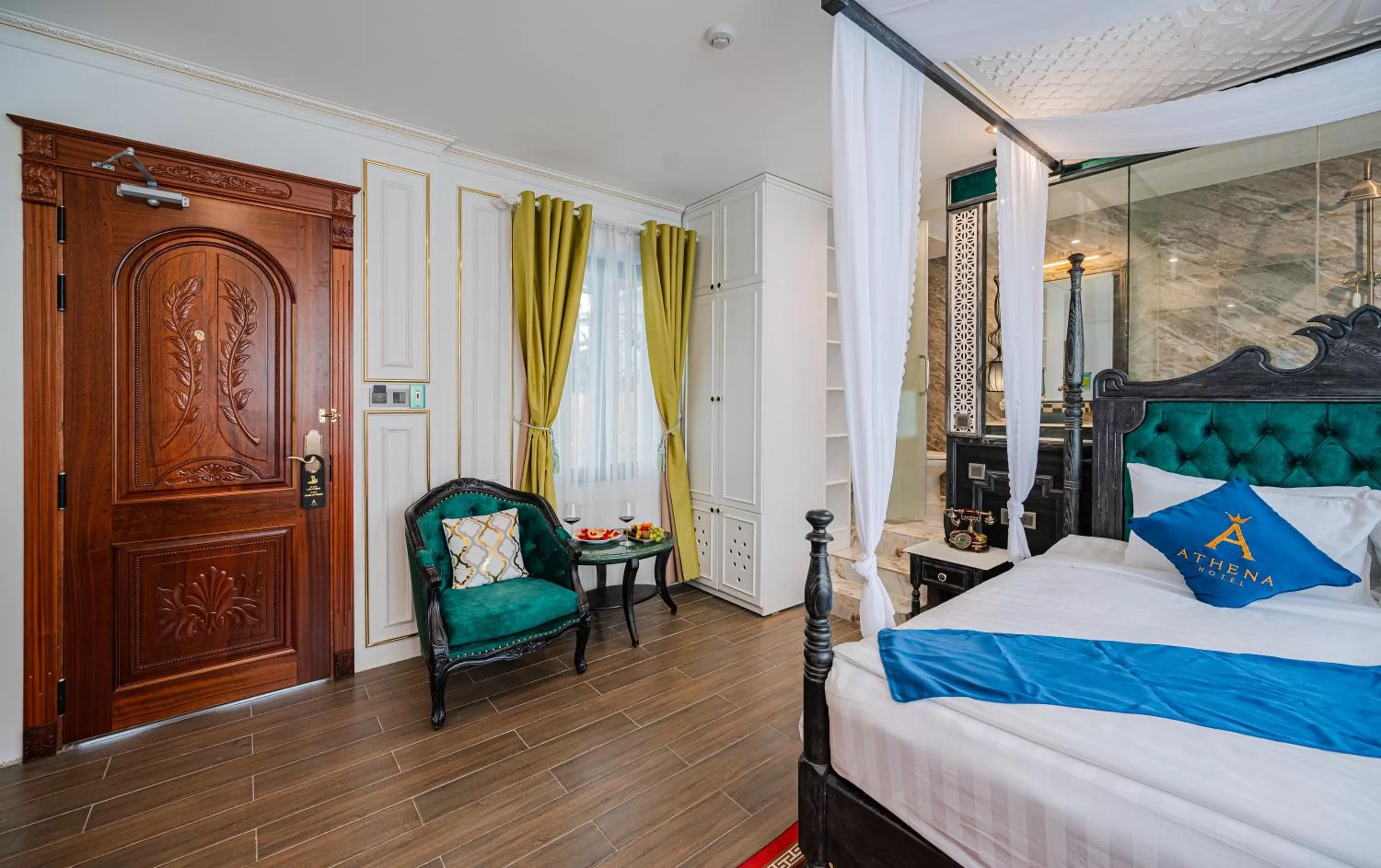 Living room, Bed in Athena Hotel Quy Nhơn