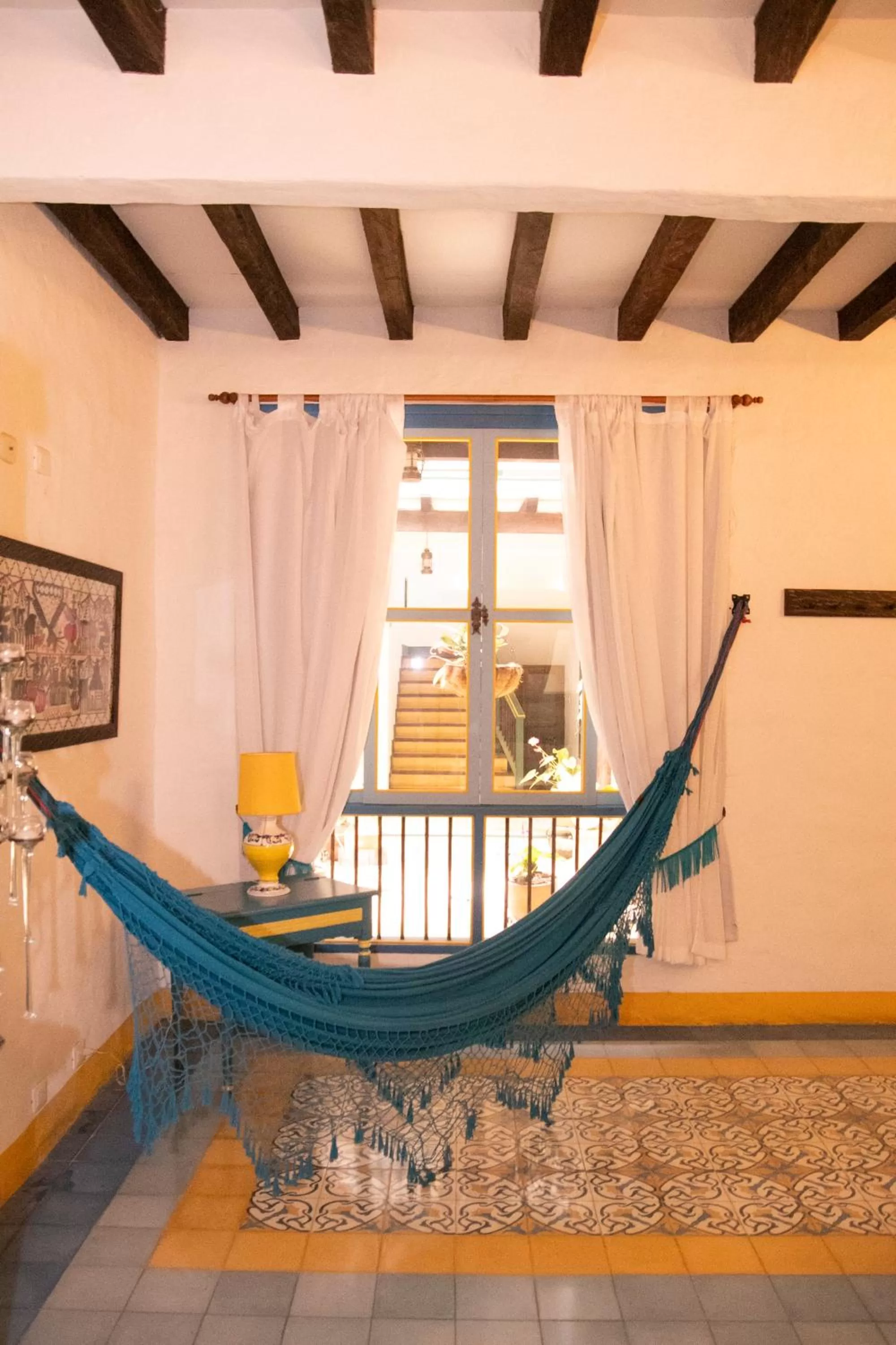 Living room in El Despertar Hotel