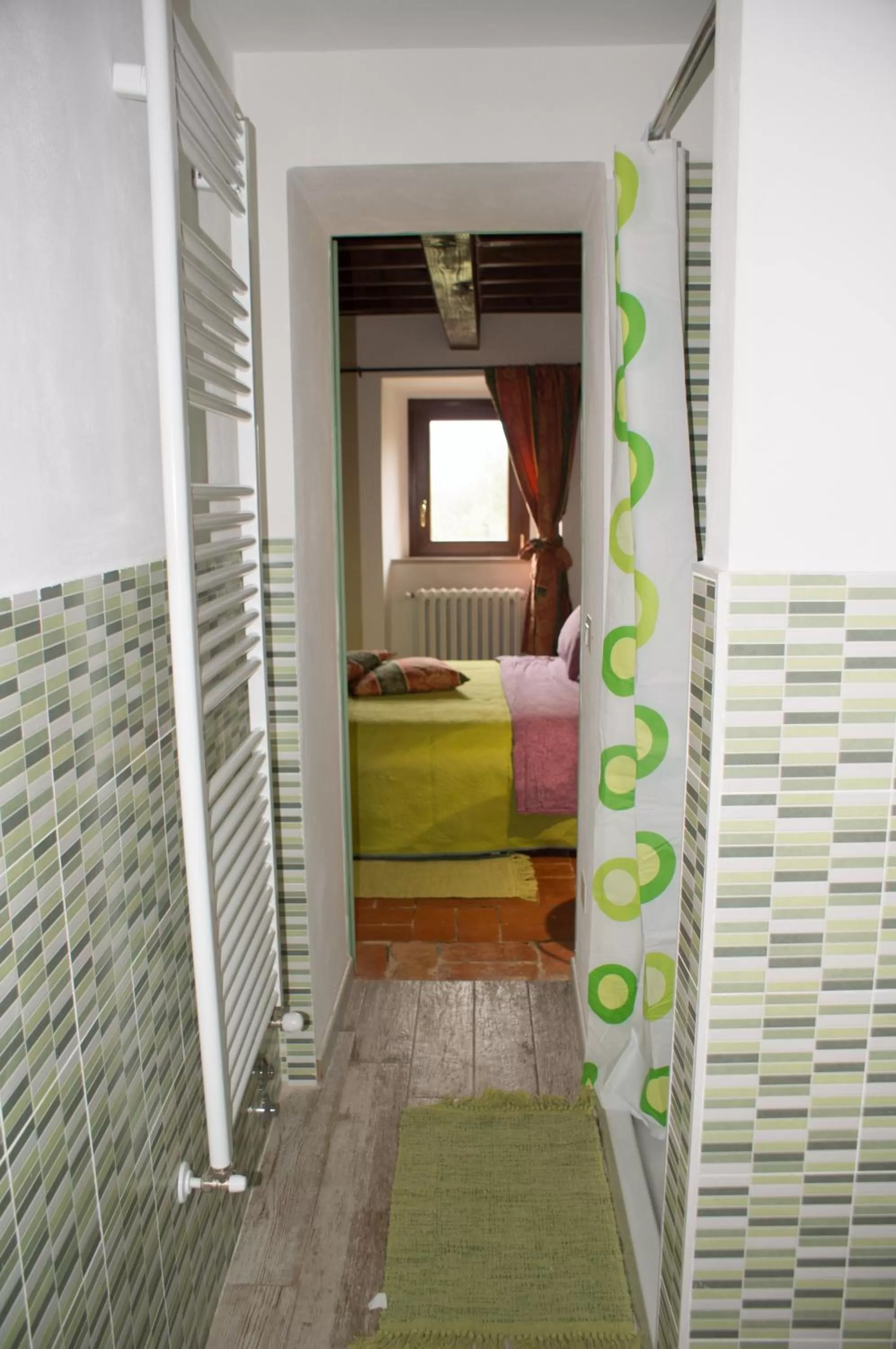 Bathroom, Bed in Antica Dimora del Pellegrino