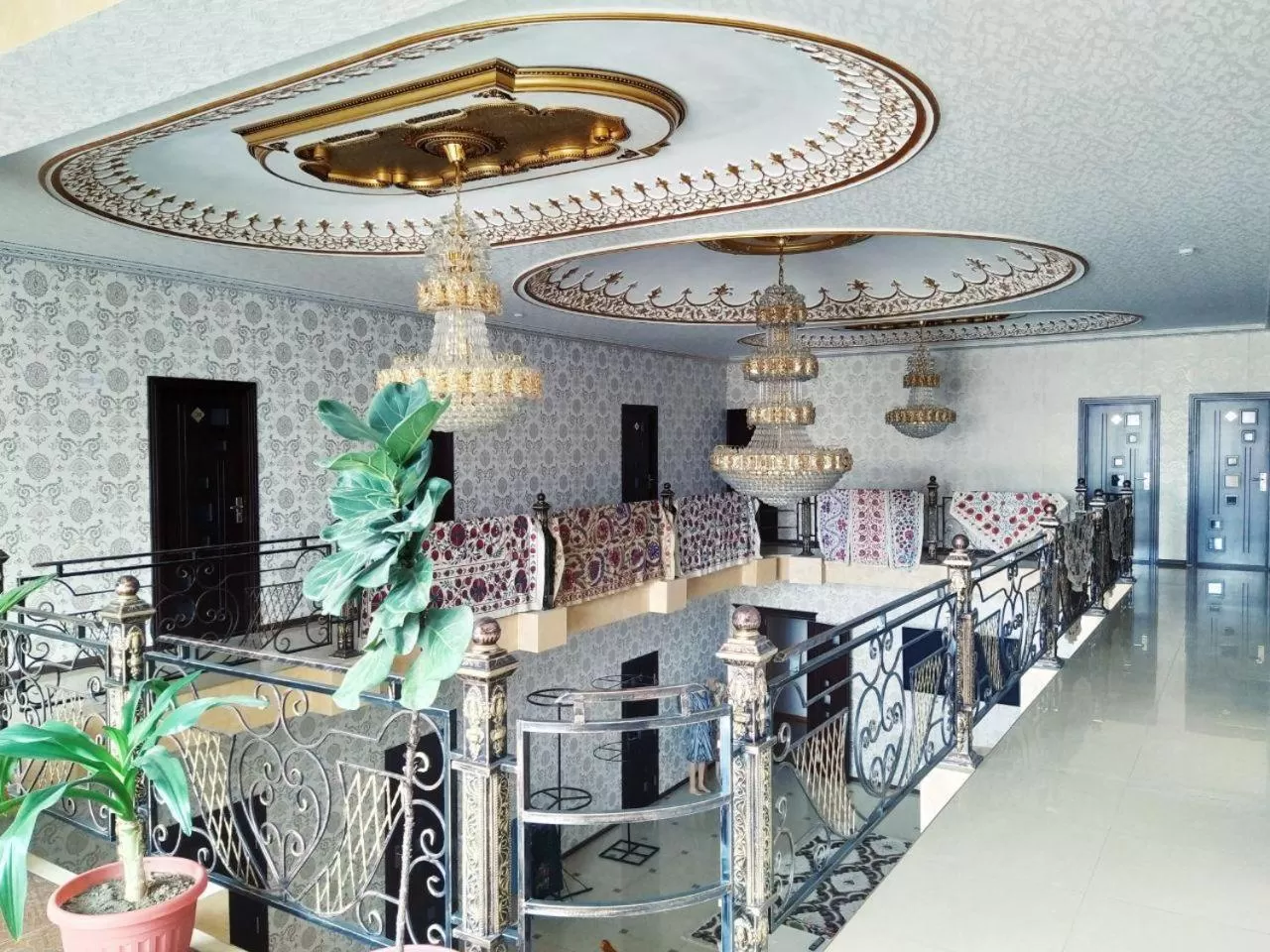 Lobby or reception in Hotel Euro Asia Khiva in Ichan Qala