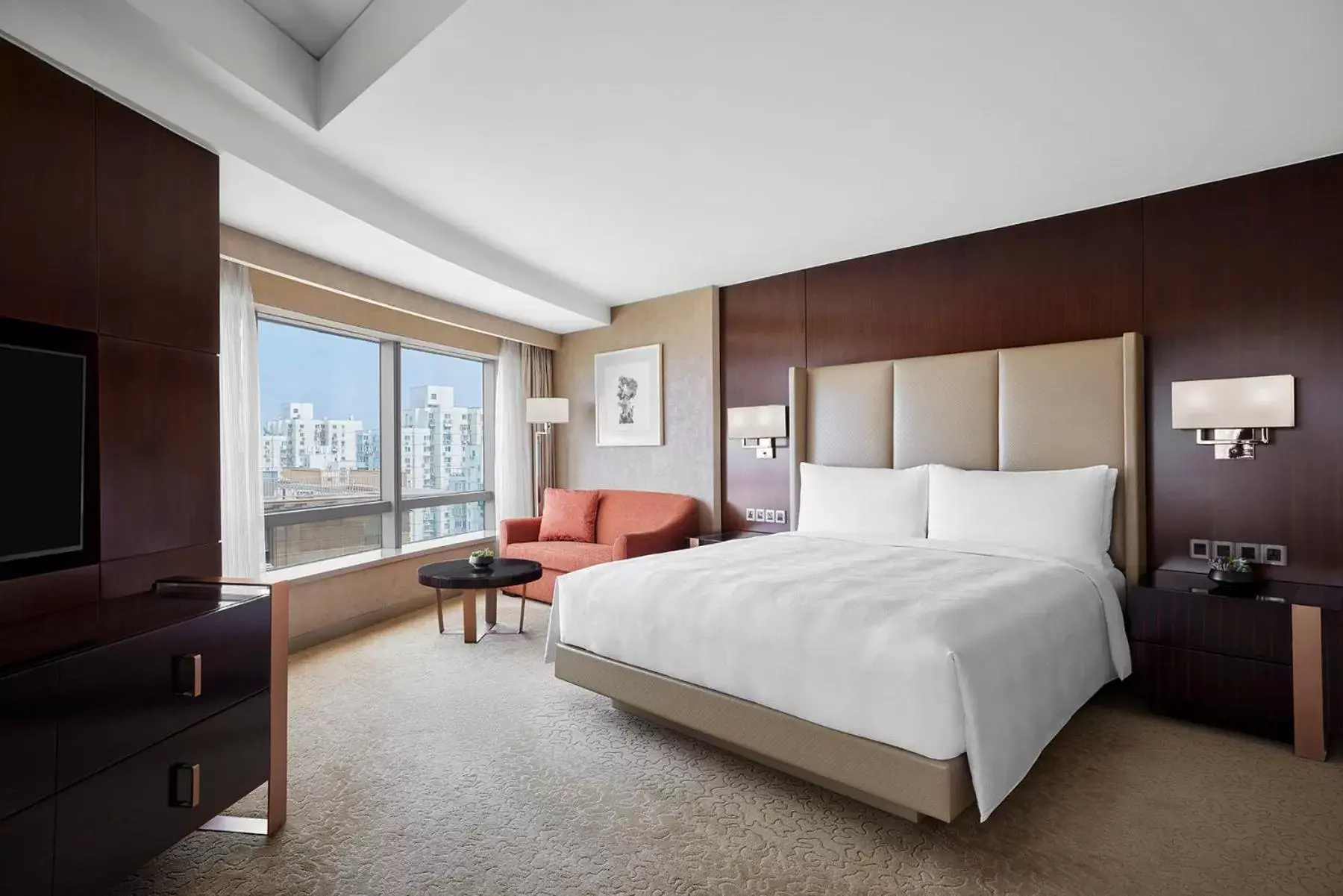 Bedroom, Bed in JW Marriott Hotel Beijing Central