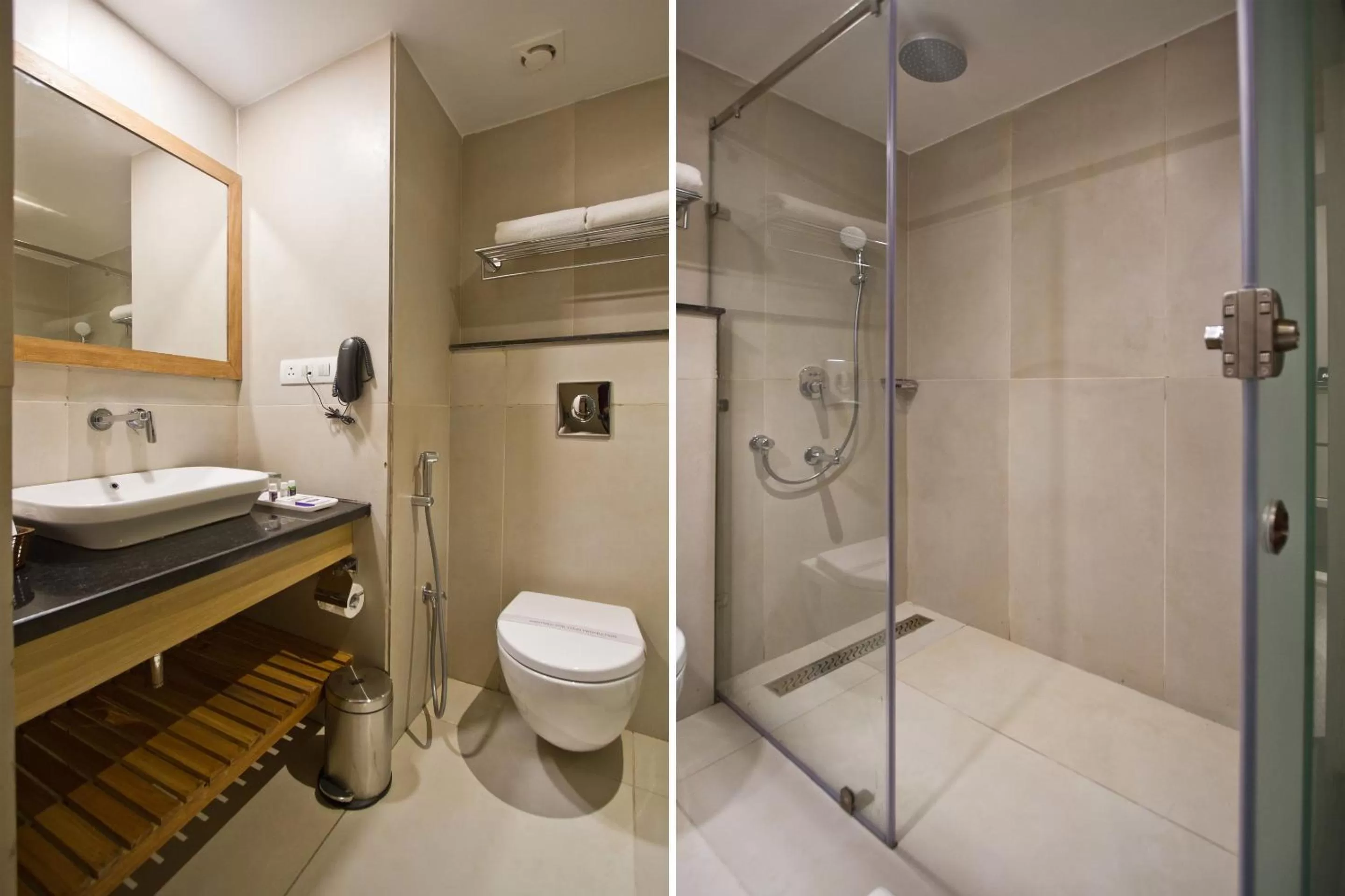 Shower in The Whitestone Resorts