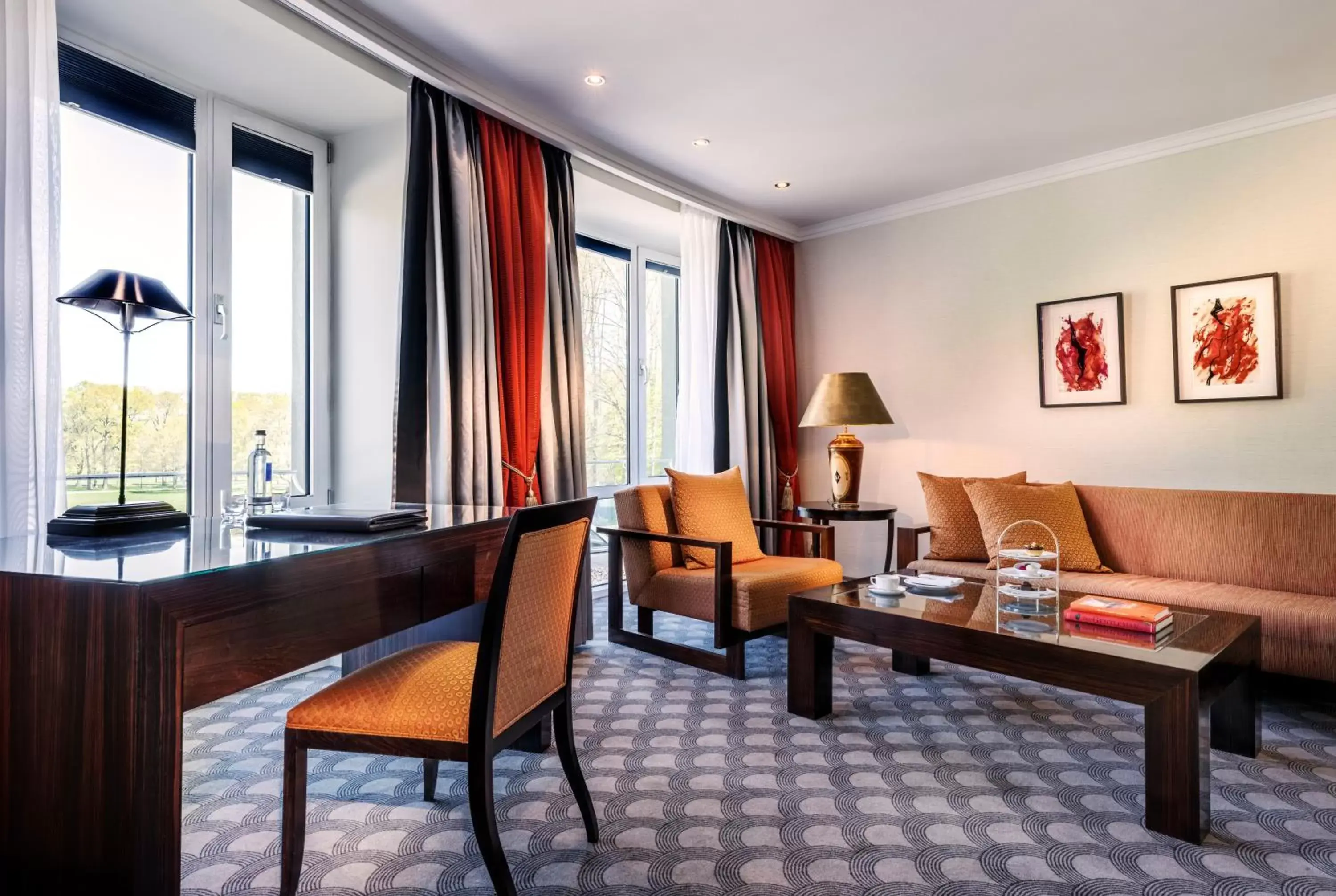 Living room, Seating Area in Parkhotel Bremen – ein Mitglied der Hommage Luxury Hotels Collection