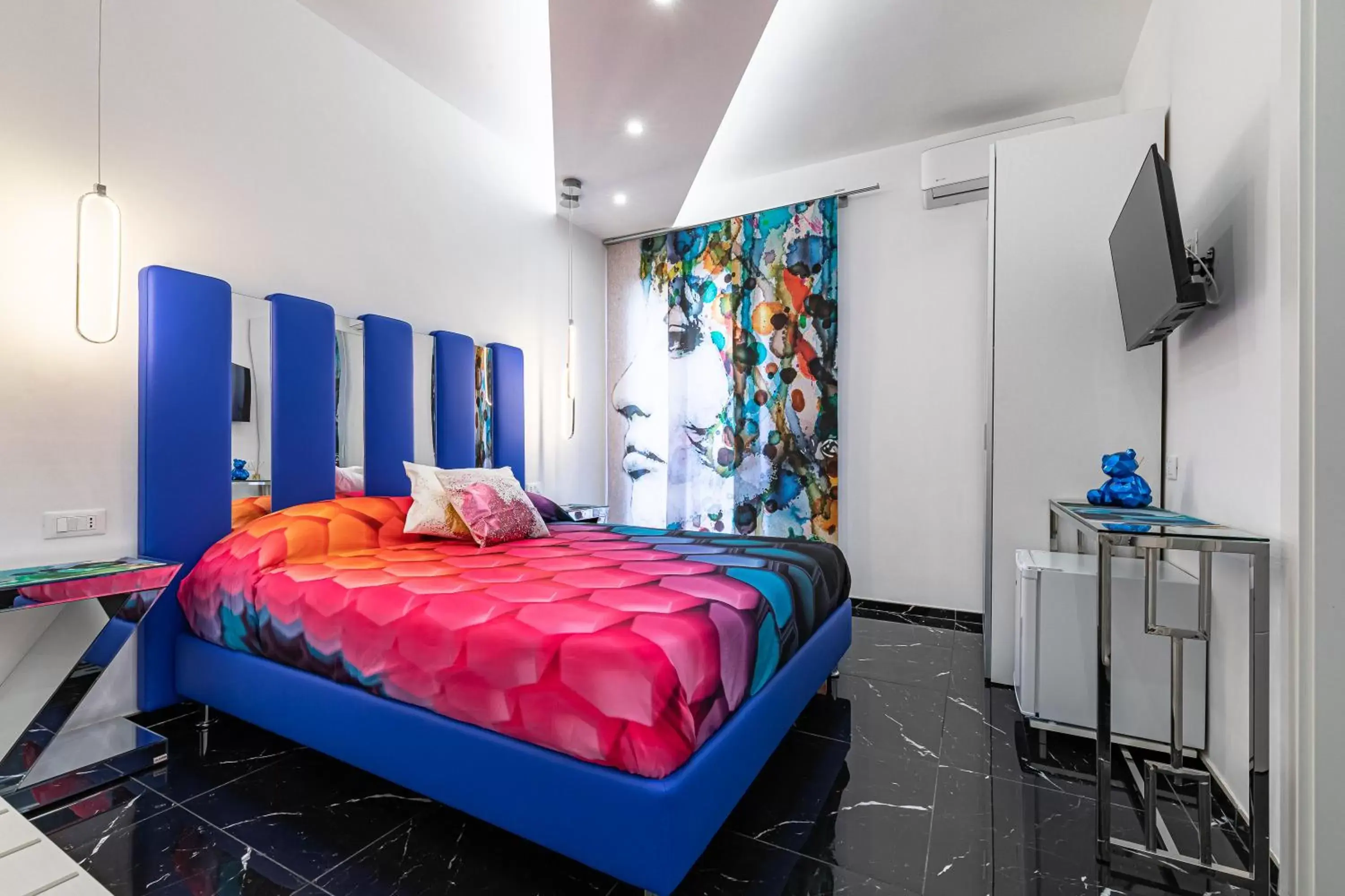 Bed in Prezioso suites & rooms