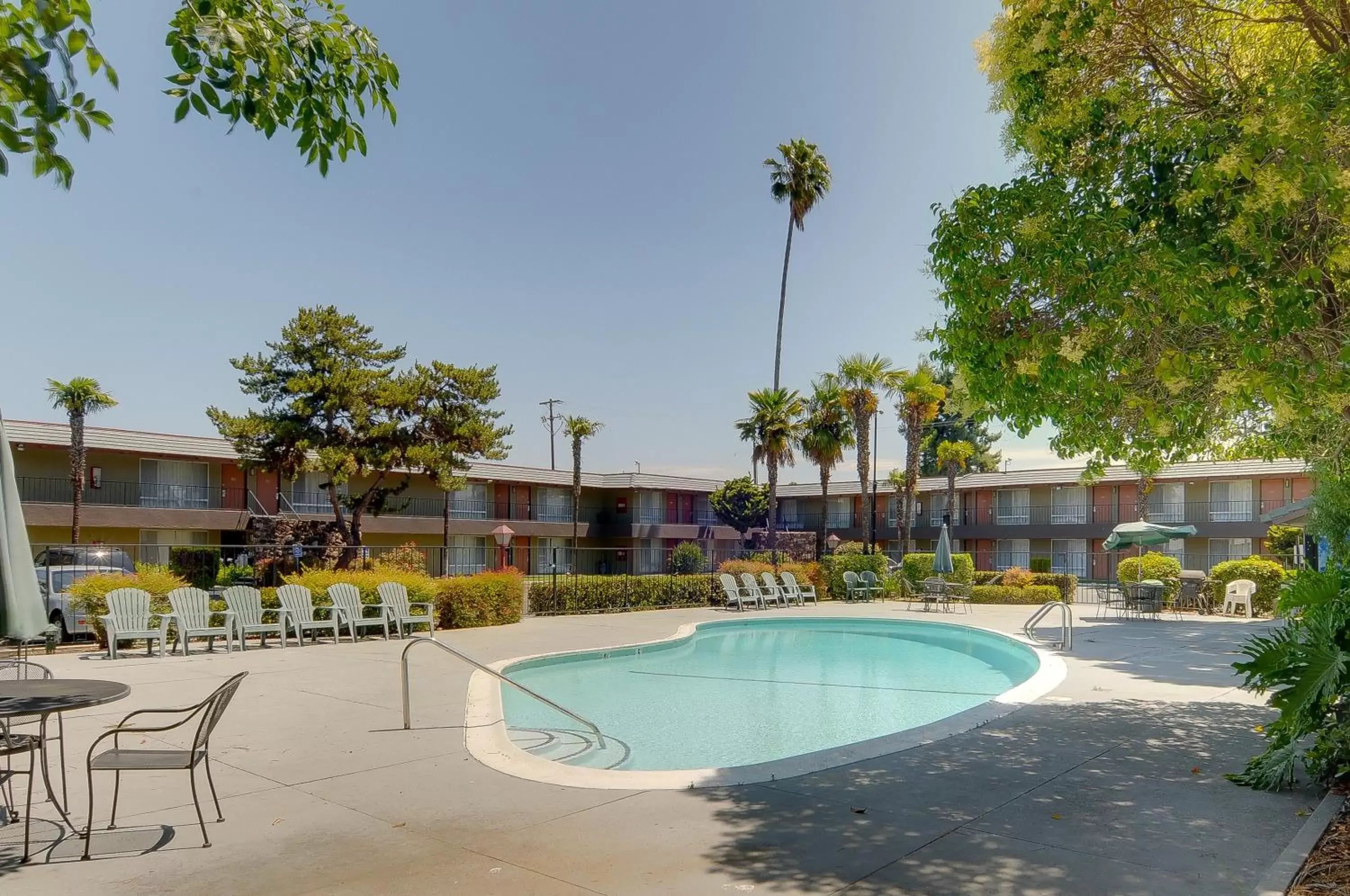 Day, Swimming Pool in Vagabond Inn Sunnyvale