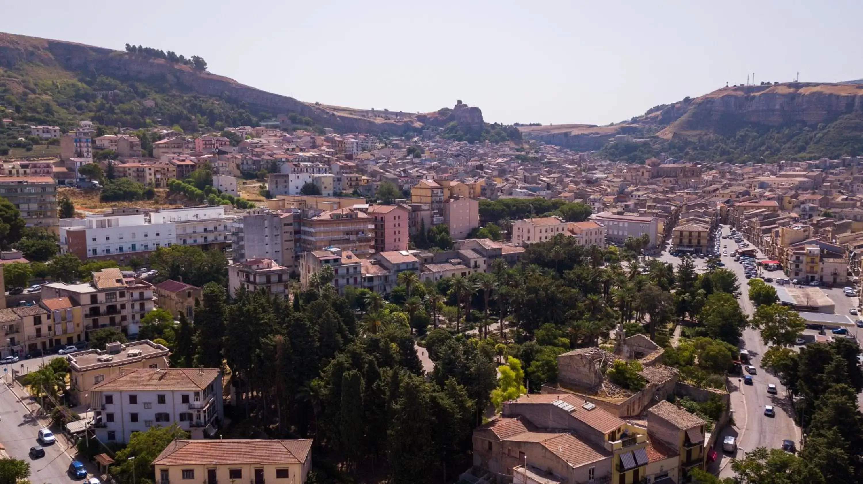 Mountain view, Bird's-eye View in Corleone GUESTHOUSE